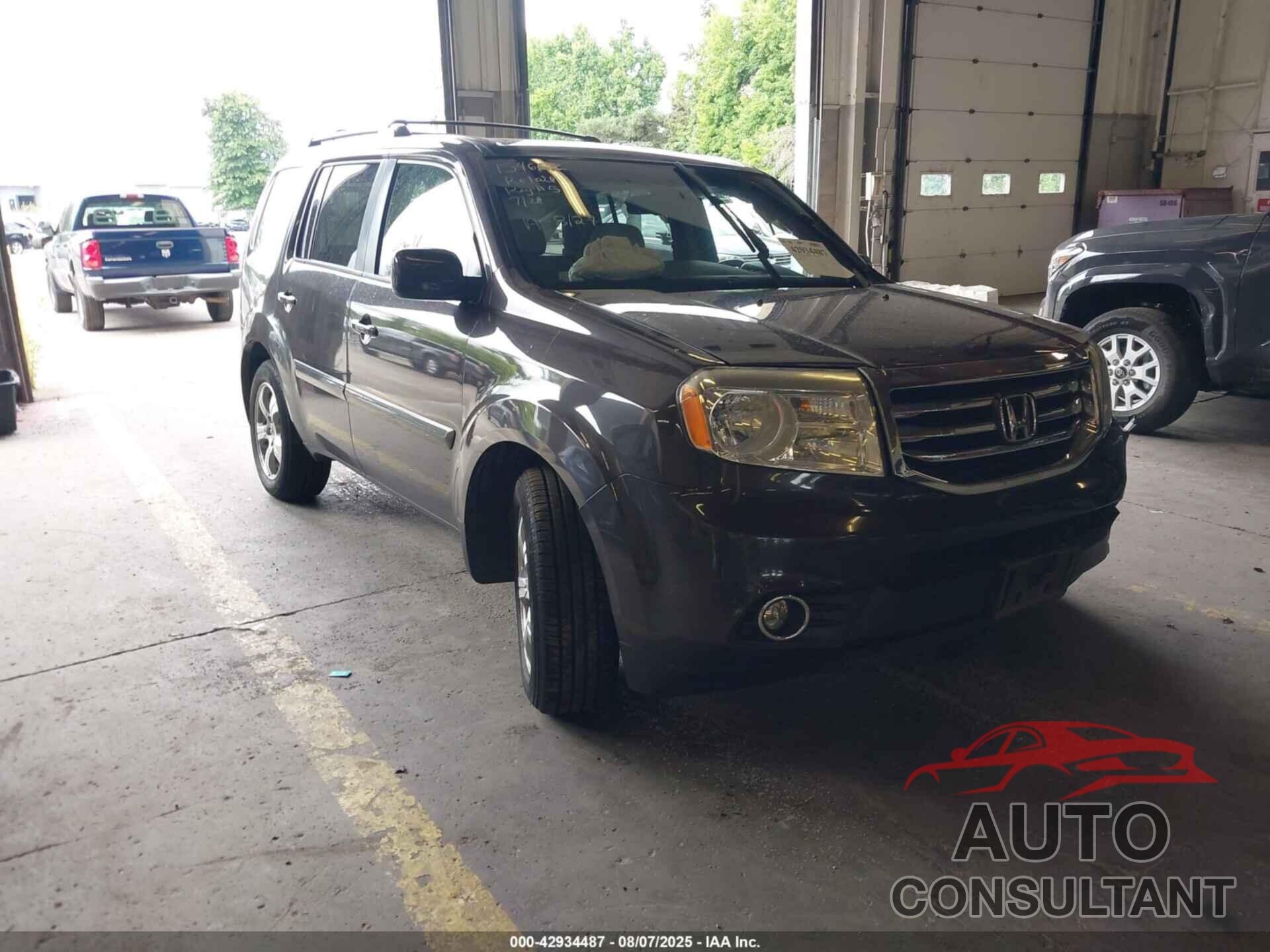 HONDA PILOT 2012 - 5FNYF4H78CB015474
