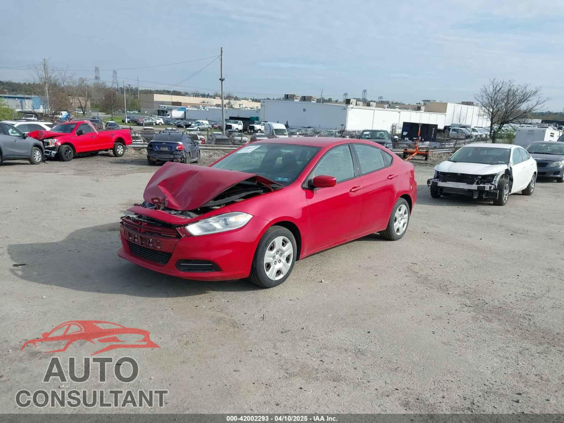 DODGE DART 2013 - 1C3CDFAH9DD306352