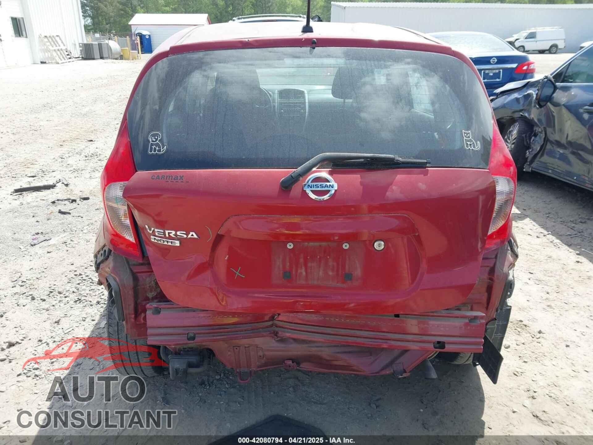 NISSAN VERSA NOTE 2017 - 3N1CE2CP0HL354797