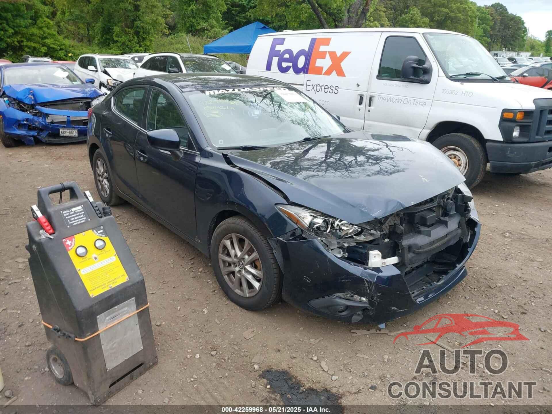 MAZDA MAZDA3 2015 - JM1BM1W72F1240564