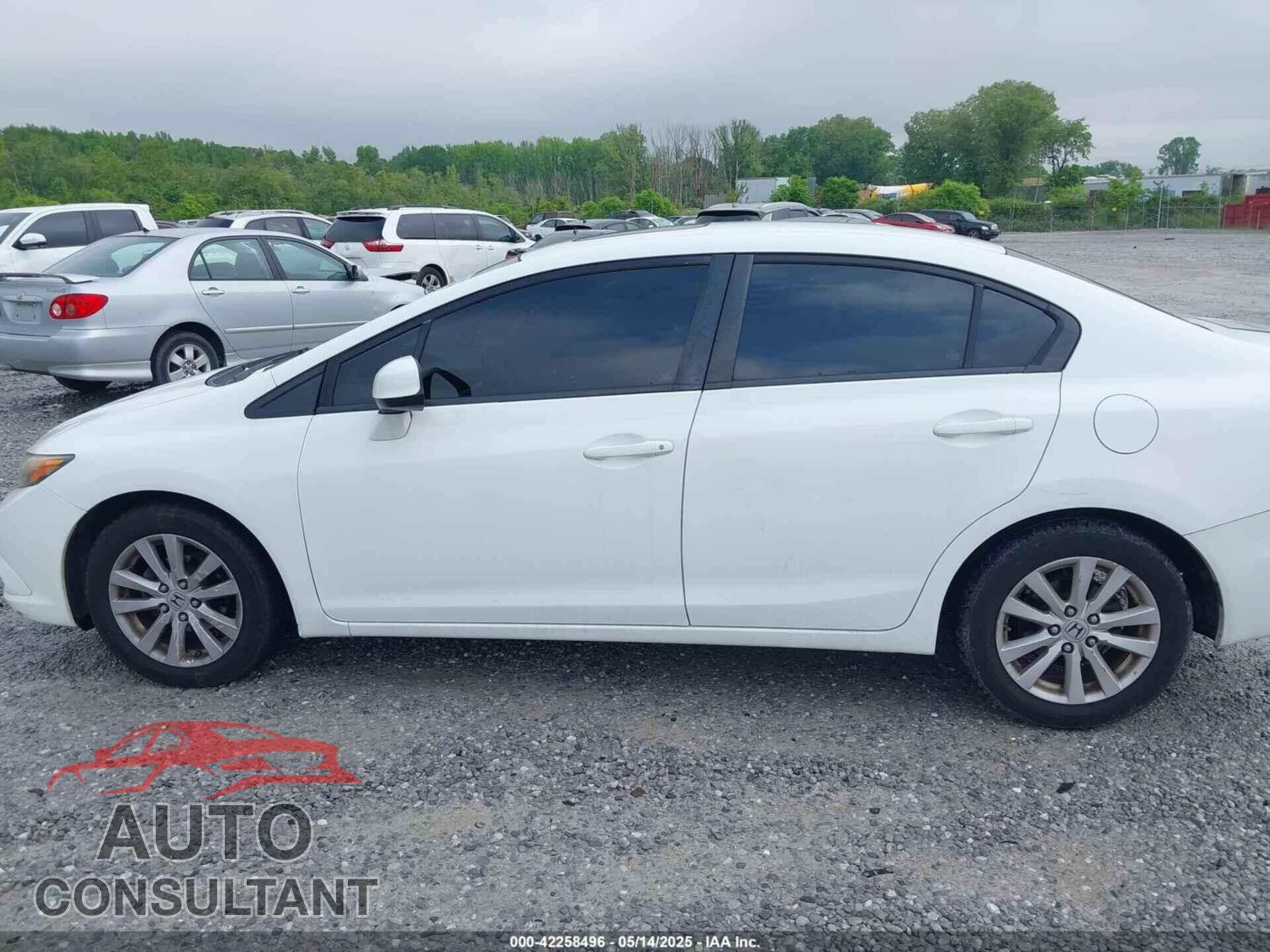 HONDA CIVIC 2012 - 19XFB2F9XCE047263