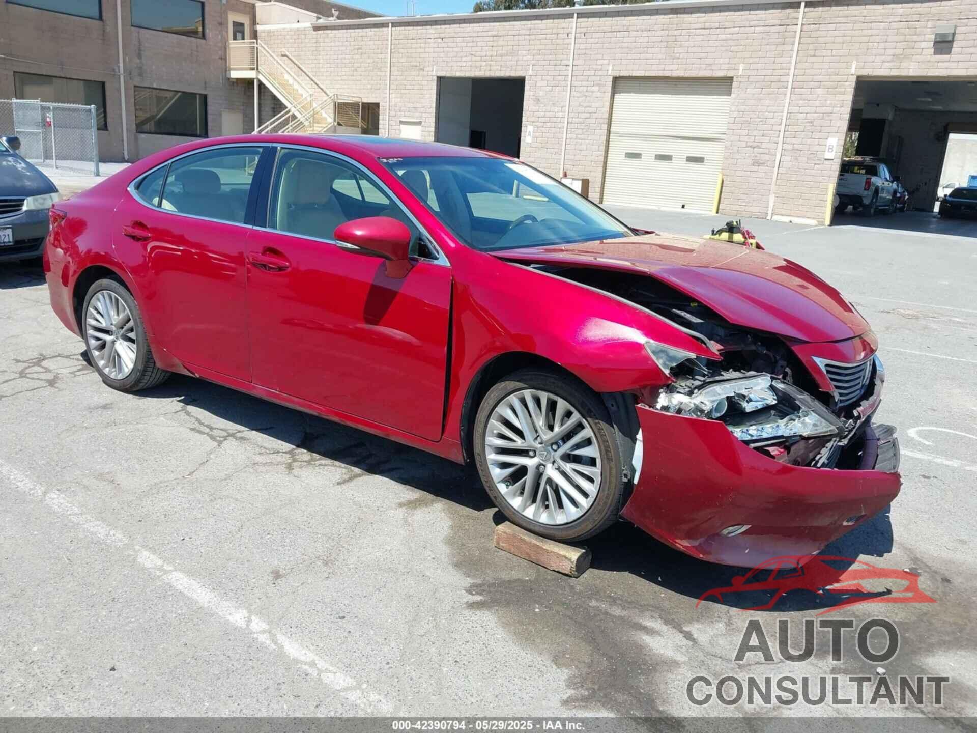 LEXUS ES 350 2013 - JTHBK1GG5D2001438