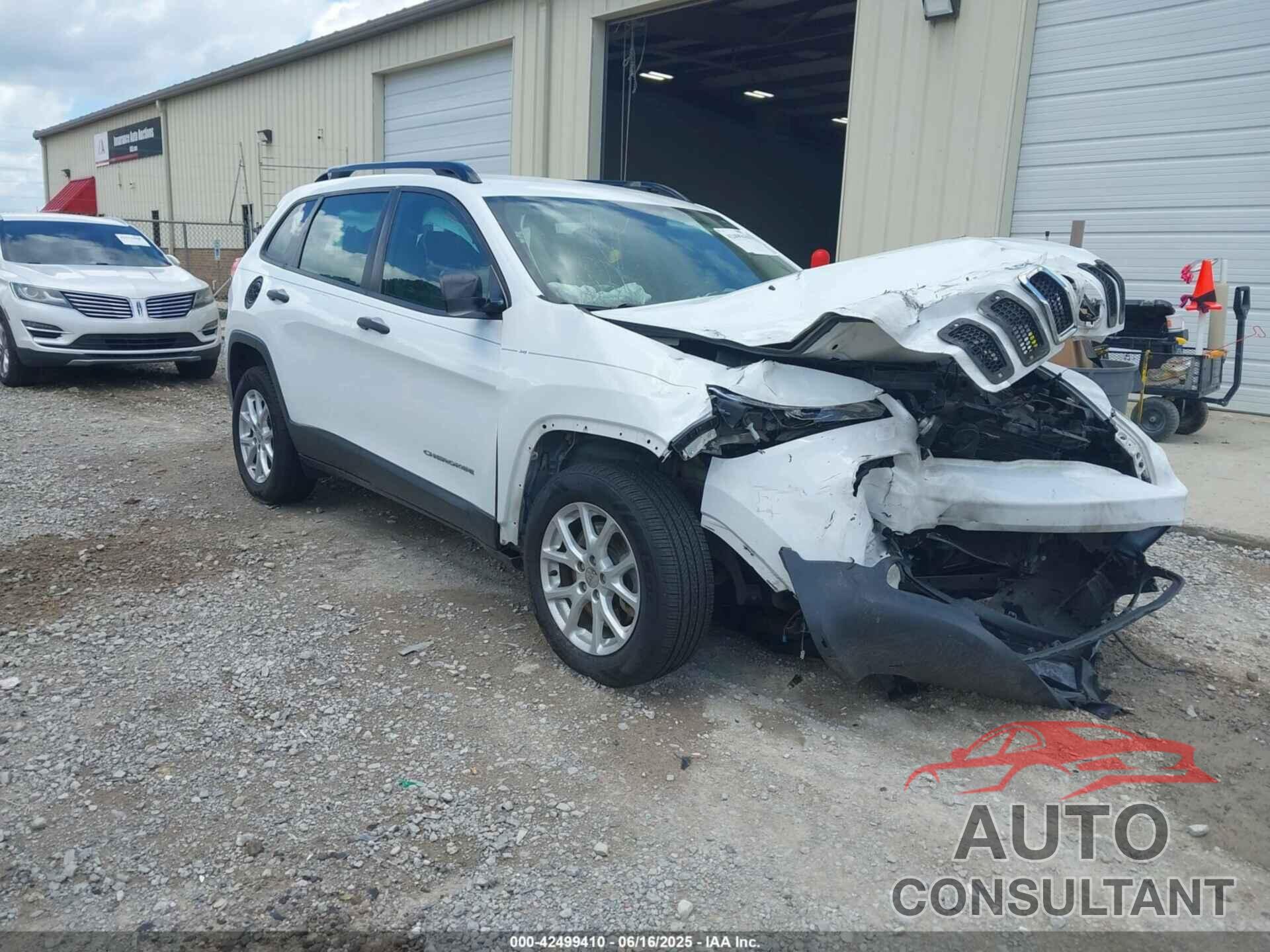 JEEP CHEROKEE 2016 - 1C4PJLAB4GW107833