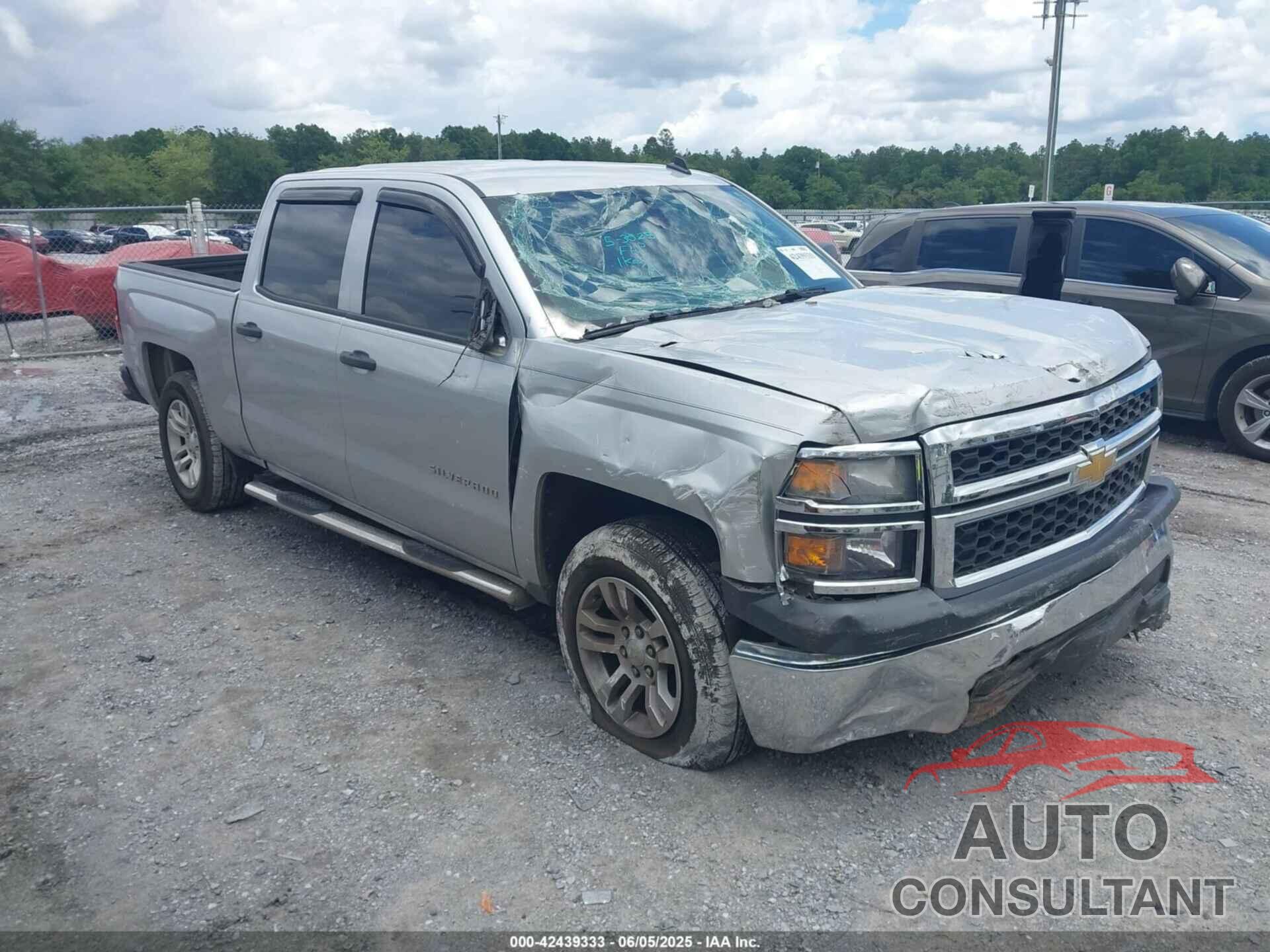 CHEVROLET SILVERADO 1500 2014 - 3GCPCPEC0EG539335