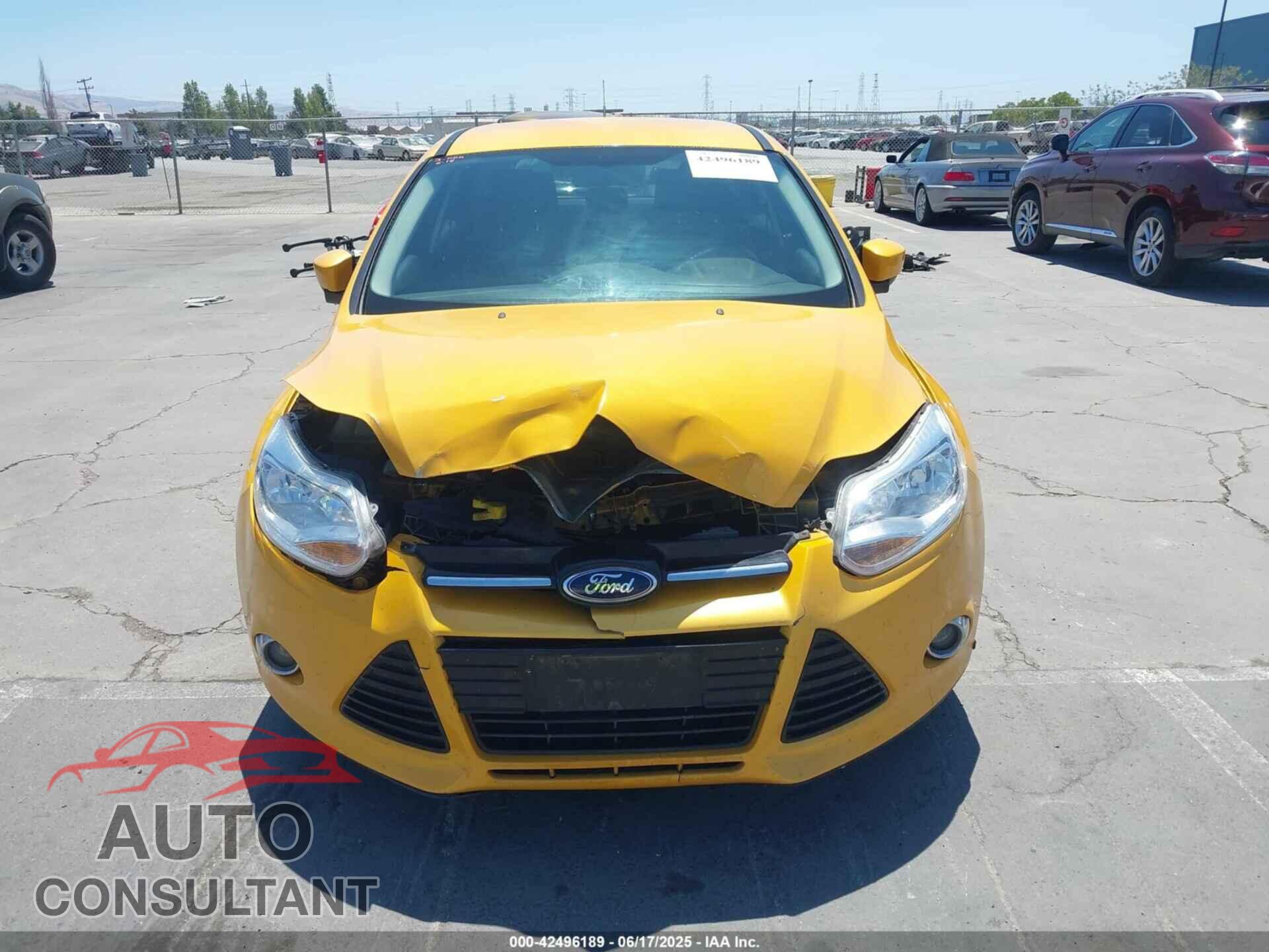 FORD FOCUS 2012 - 1FAHP3K20CL366757