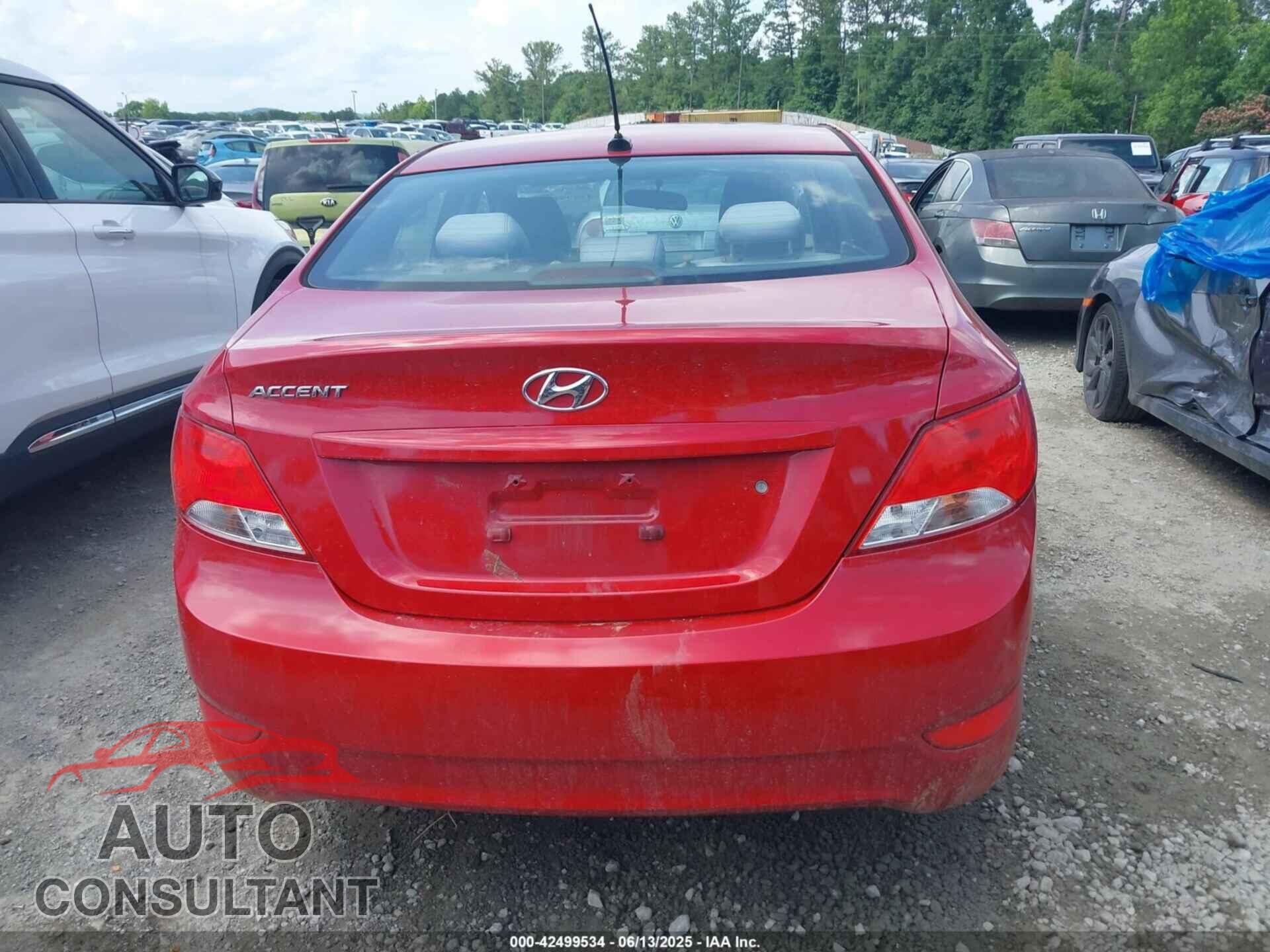 HYUNDAI ACCENT 2017 - KMHCT4AE3HU286920