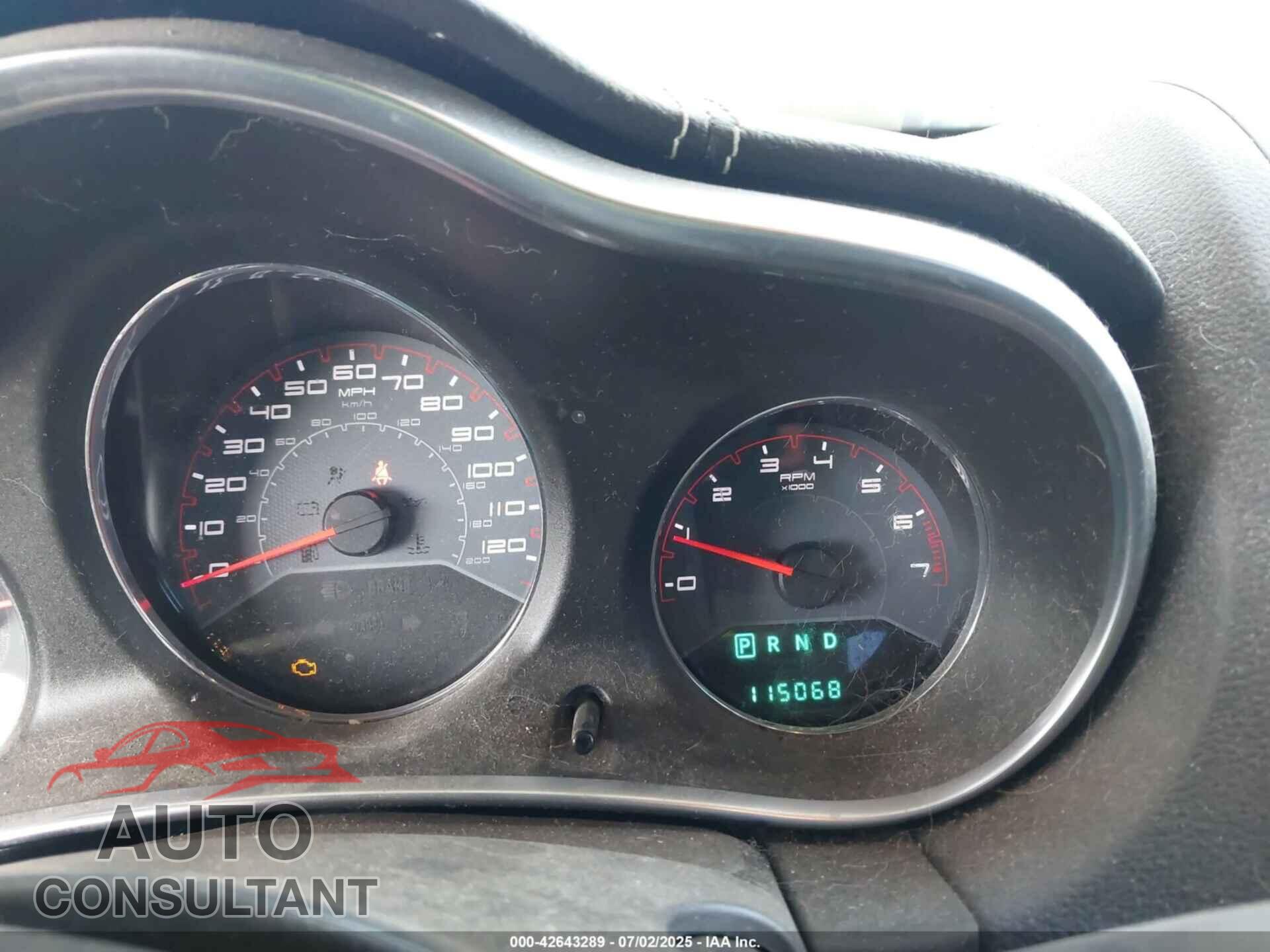 DODGE AVENGER 2012 - 1C3CDZAG4CN255635