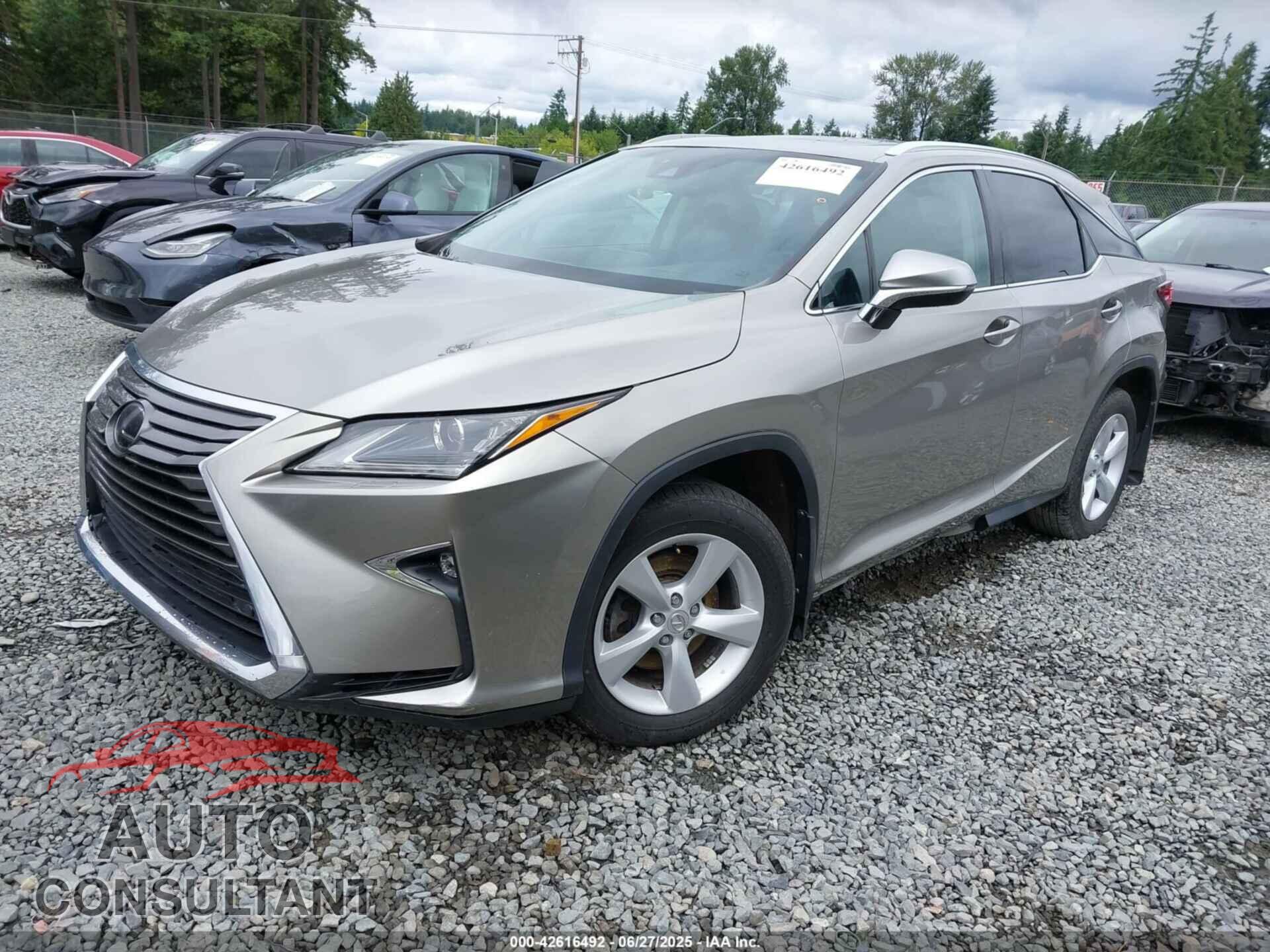 LEXUS RX 350 2017 - 2T2BZMCA2HC098004