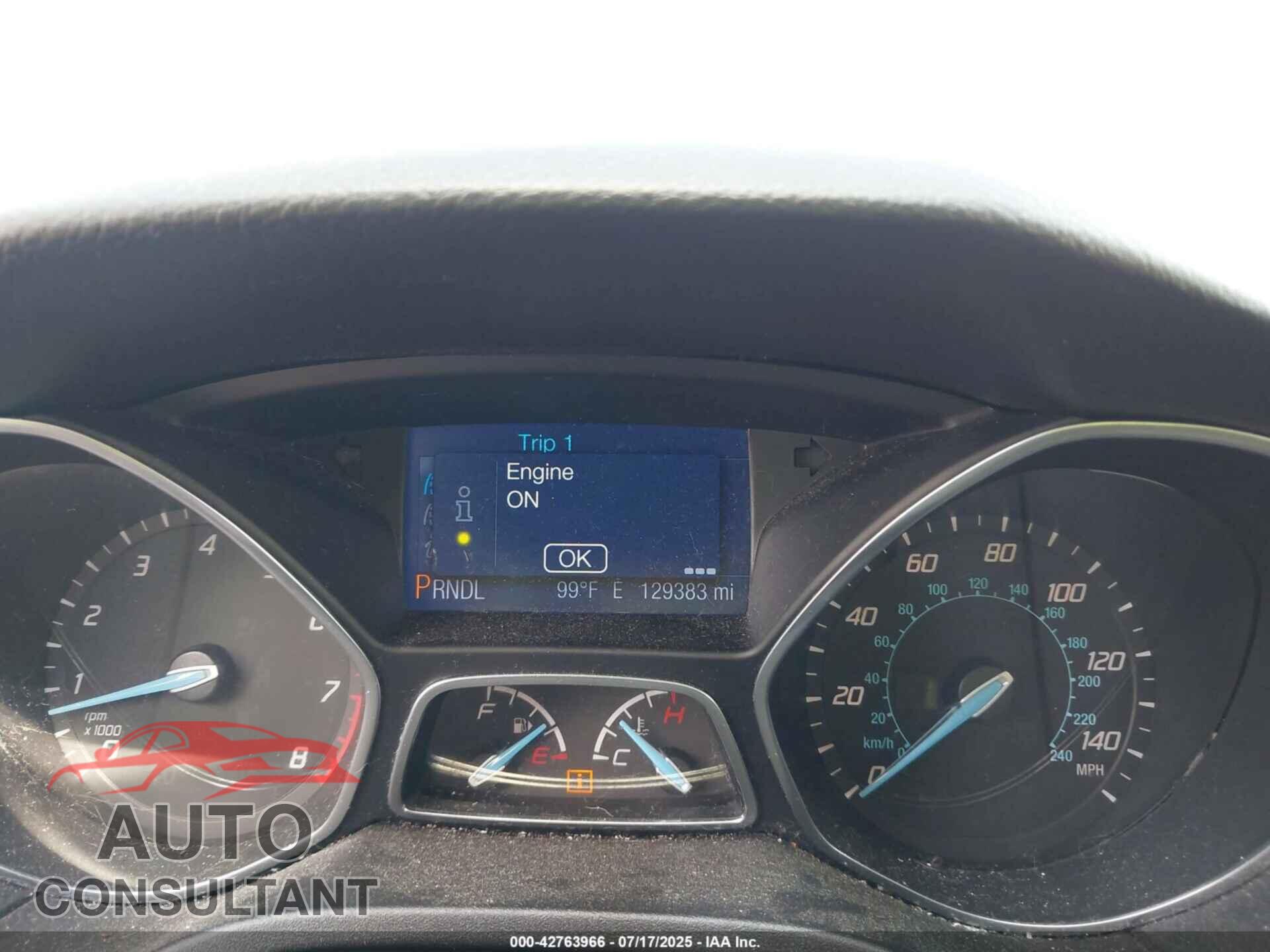 FORD FOCUS 2013 - 1FADP3F26DL280248