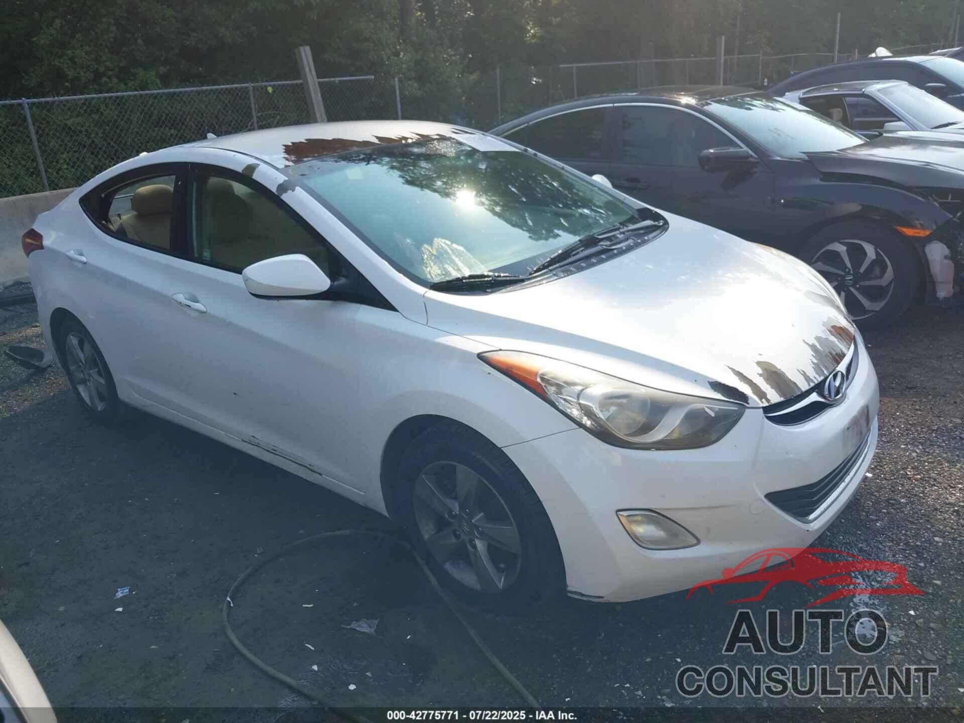 HYUNDAI ELANTRA 2012 - 5NPDH4AE6CH103734