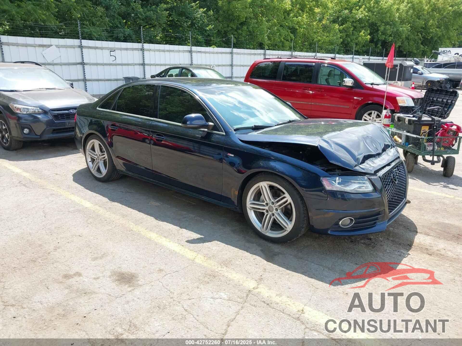 AUDI A4 2009 - WAUMF78K99N074609