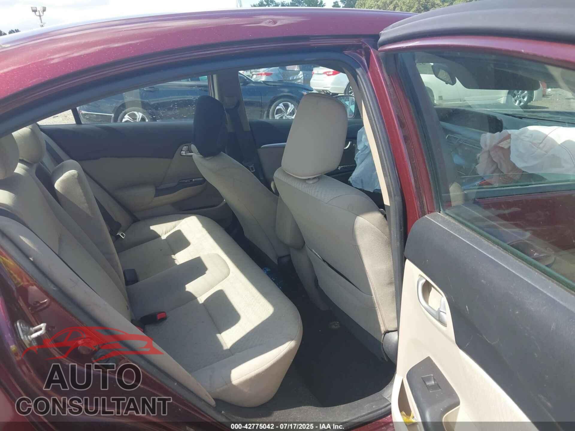 HONDA CIVIC 2014 - 19XFB2F84EE003060