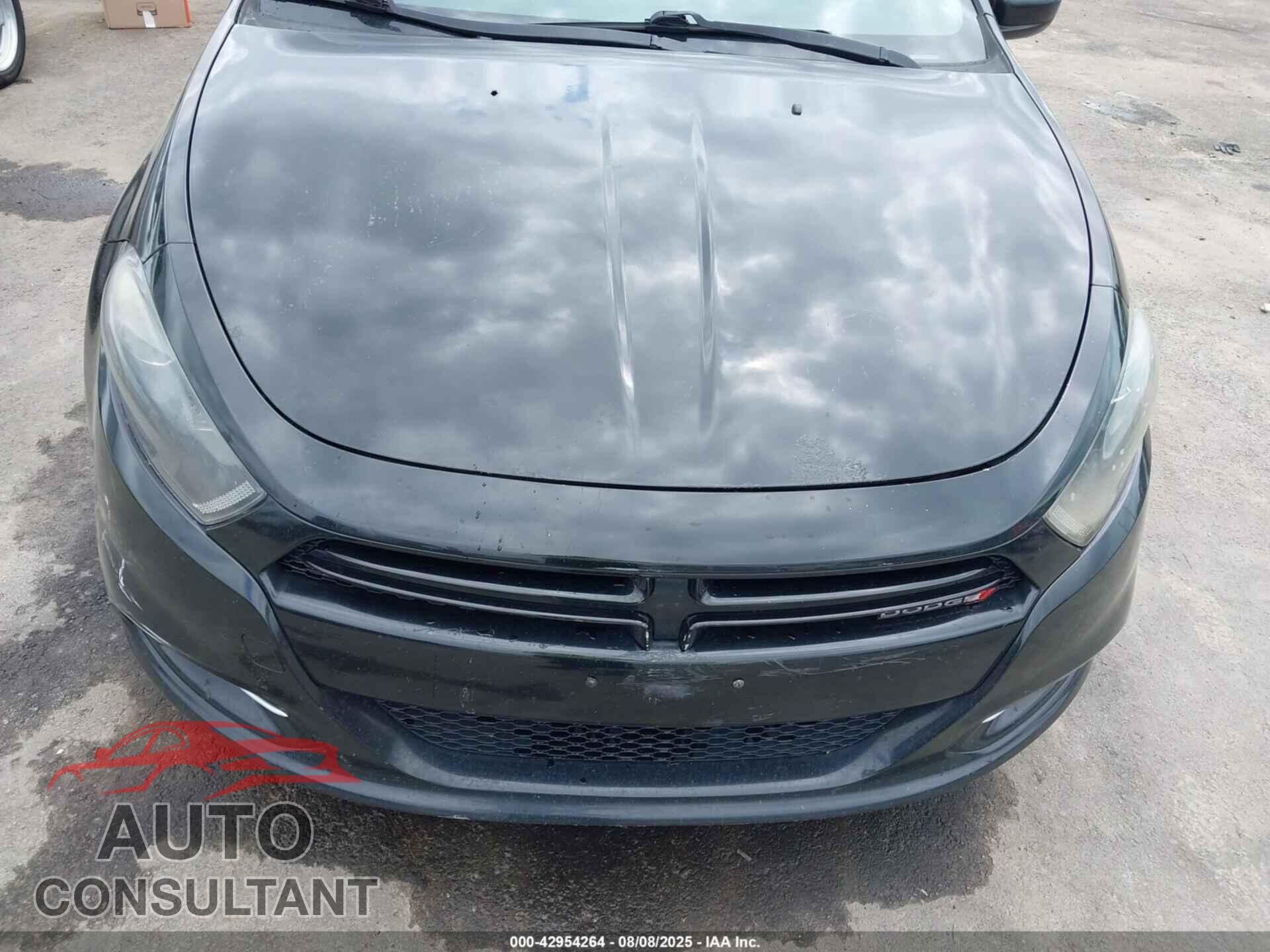 DODGE DART 2013 - 1C3CDFBA8DD154825