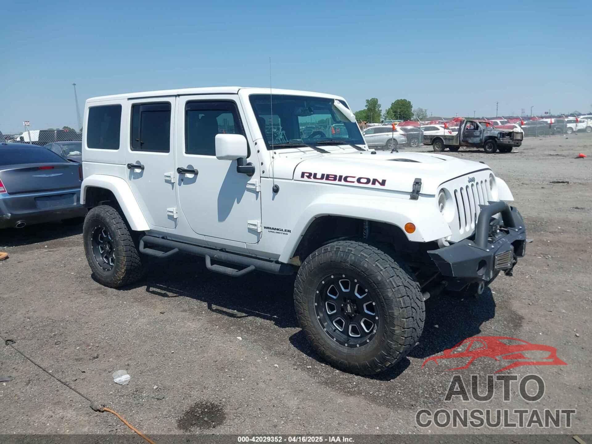 JEEP WRANGLER UNLIMITED 2016 - 1C4BJWFG2GL187070