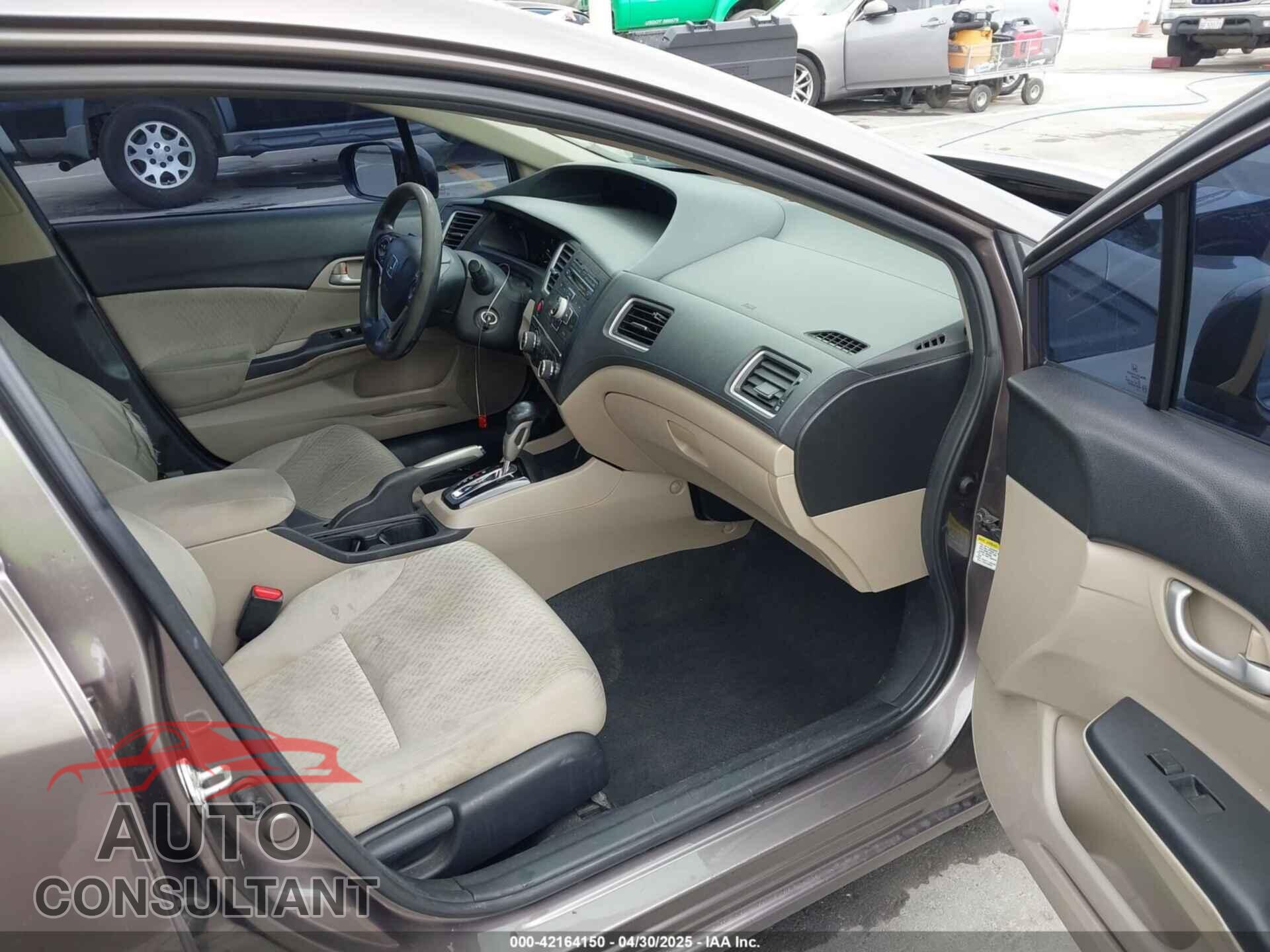 HONDA CIVIC 2014 - 19XFB2F50EE228680