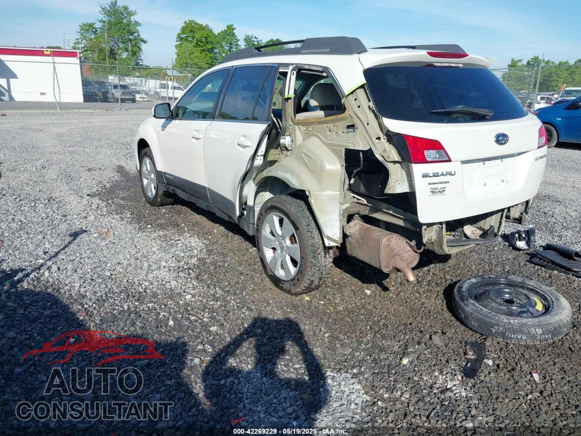 SUBARU OUTBACK 2012 - 4S4BRCCC5C3297464