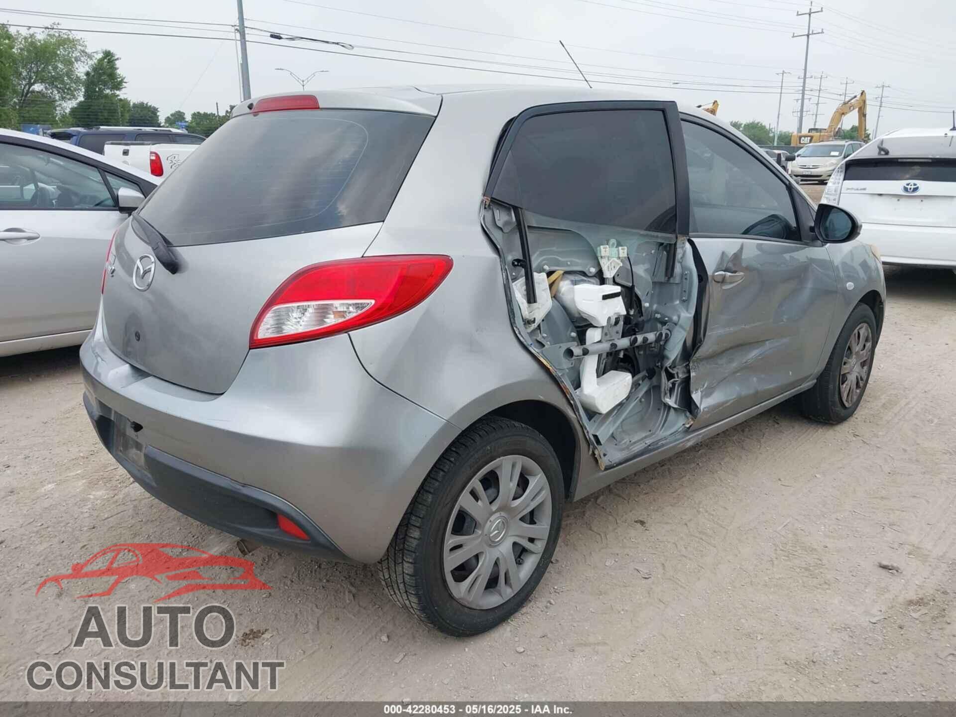 MAZDA MAZDA2 2013 - JM1DE1KZ5D0164340