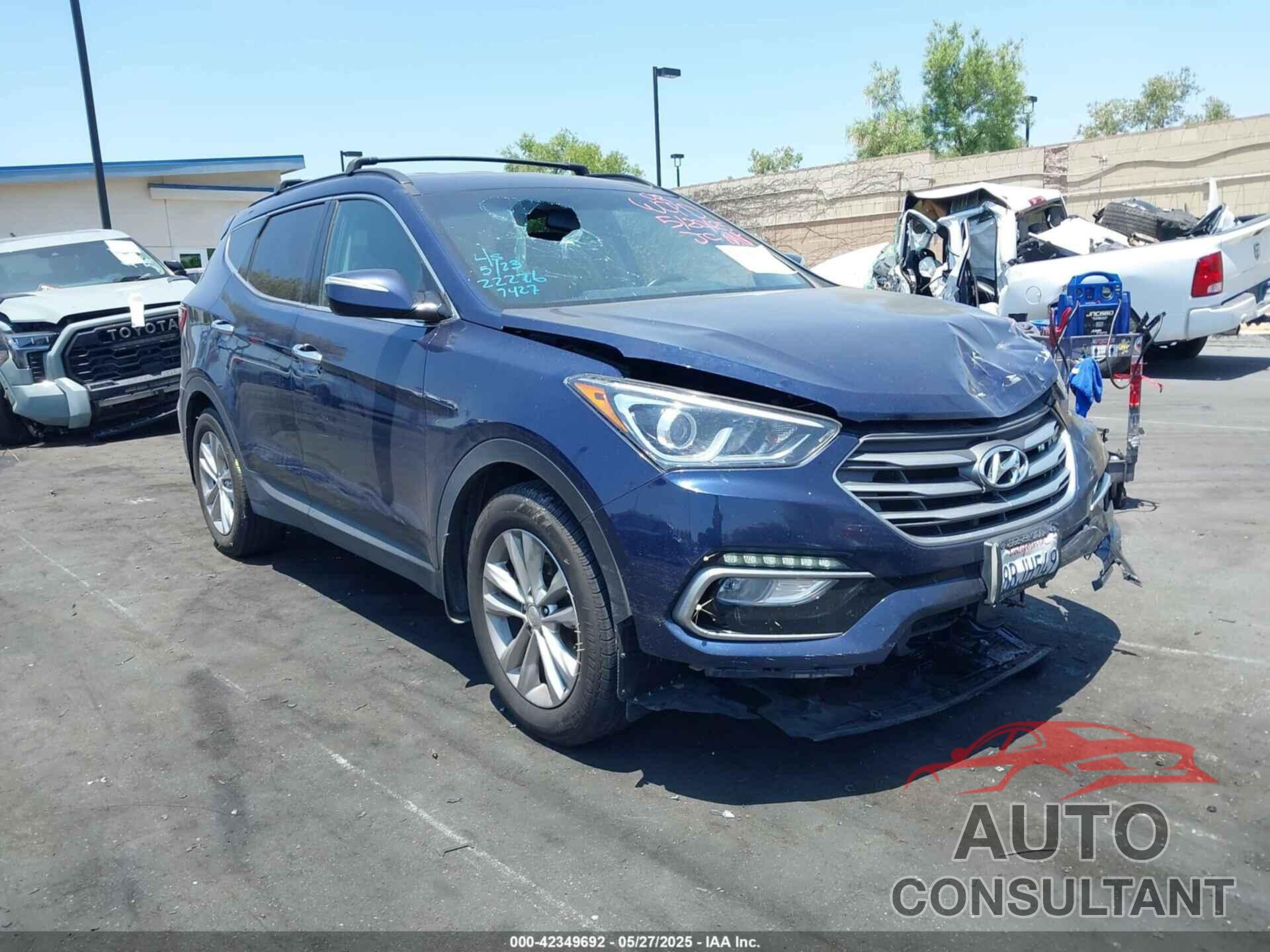 HYUNDAI SANTA FE SPORT 2018 - 5XYZU4LA8JG537427