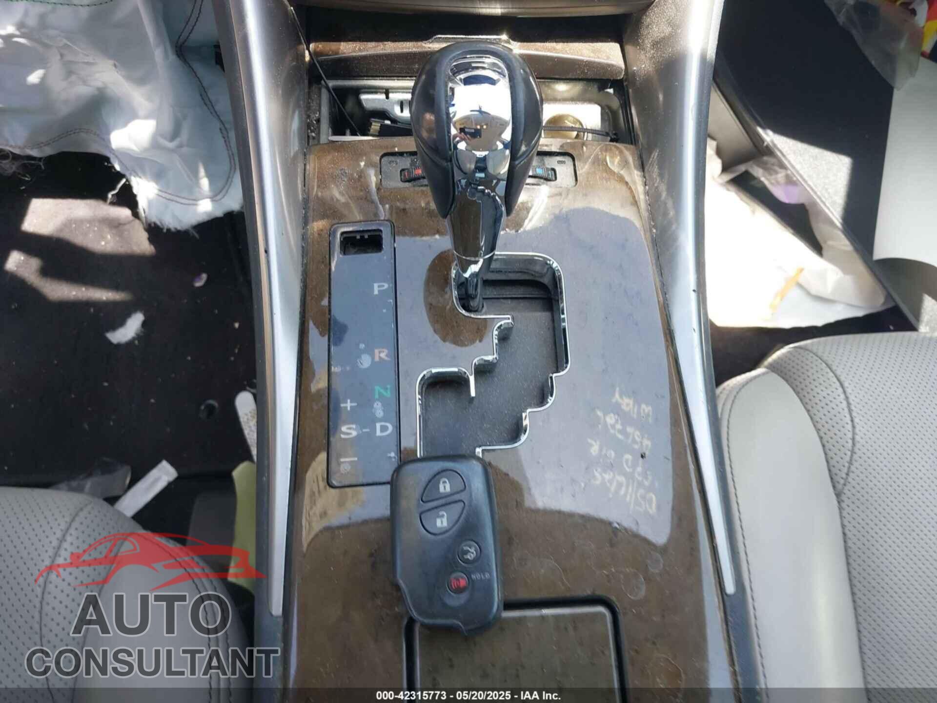 LEXUS IS 250 2012 - JTHBF5C25C2101995