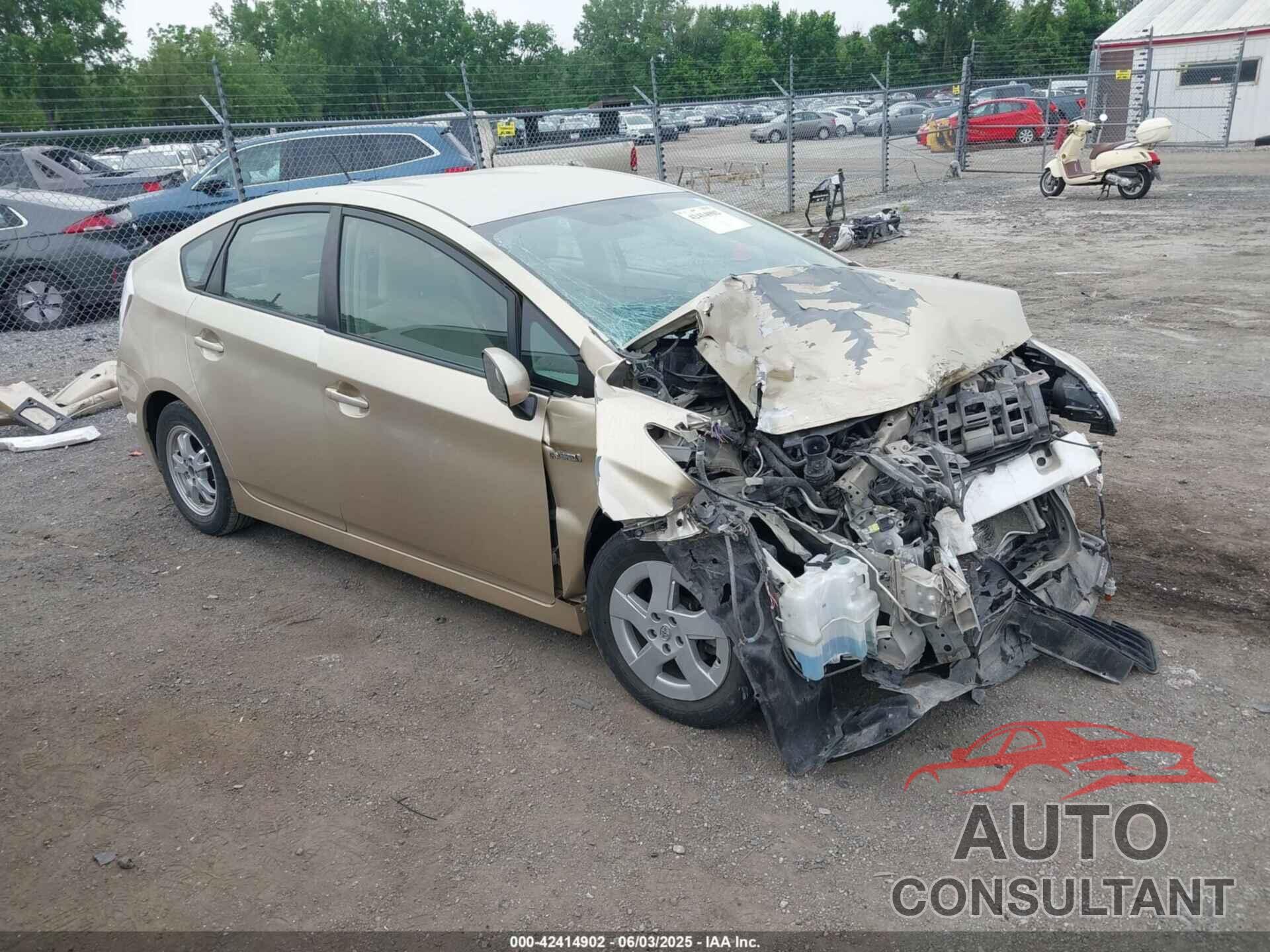 TOYOTA PRIUS 2011 - JTDKN3DU2B1390802