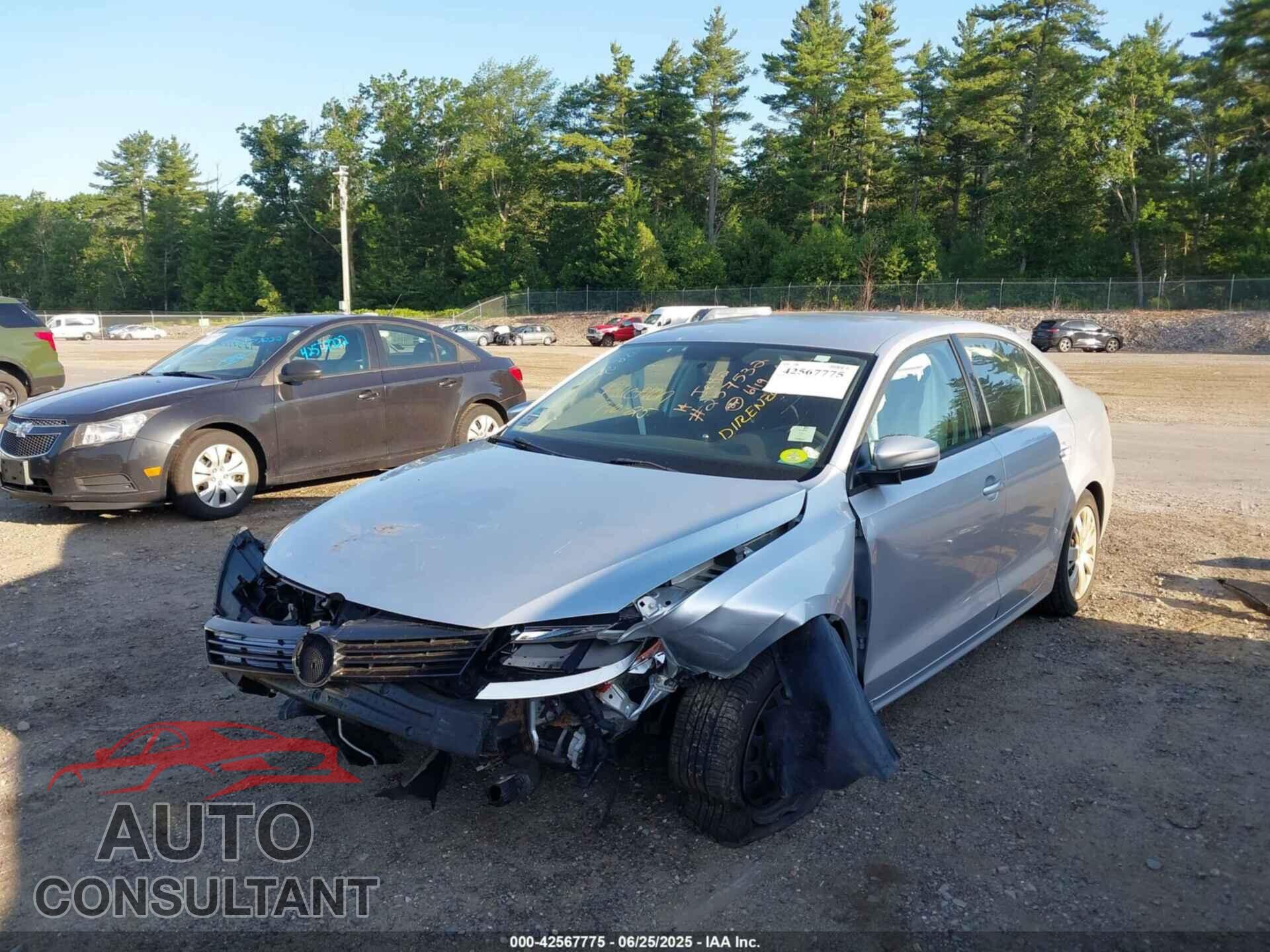 VOLKSWAGEN JETTA 2014 - 3VWD17AJ0EM257532