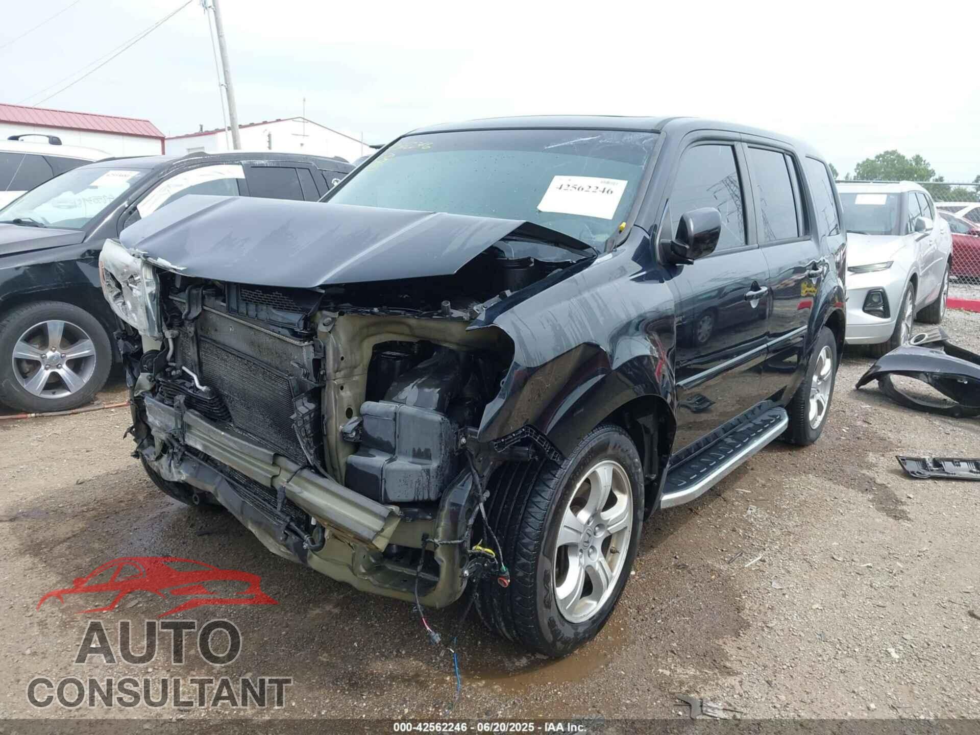 HONDA PILOT 2012 - 5FNYF4H59CB085158