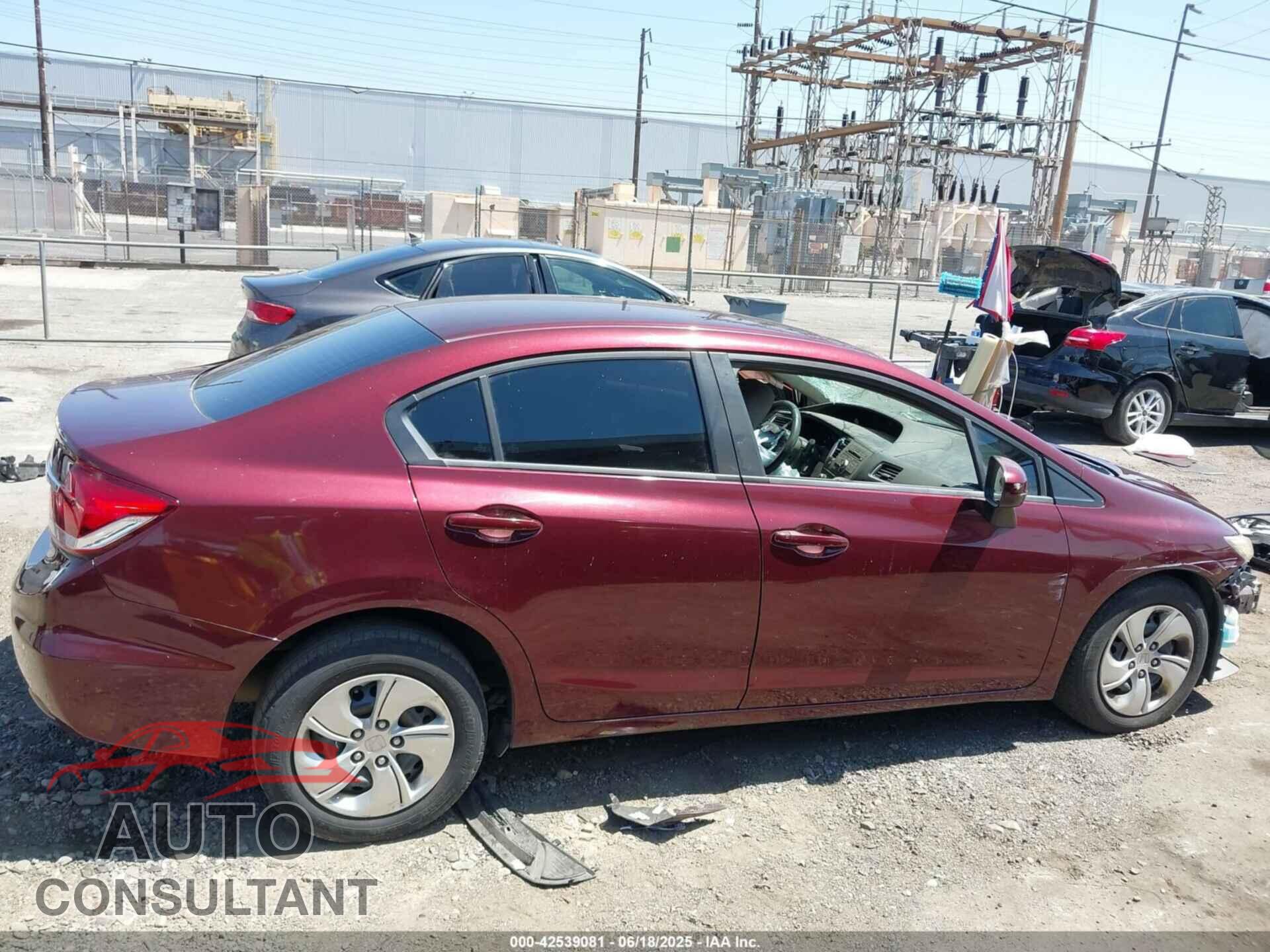 HONDA CIVIC 2015 - 19XFB2F55FE286544