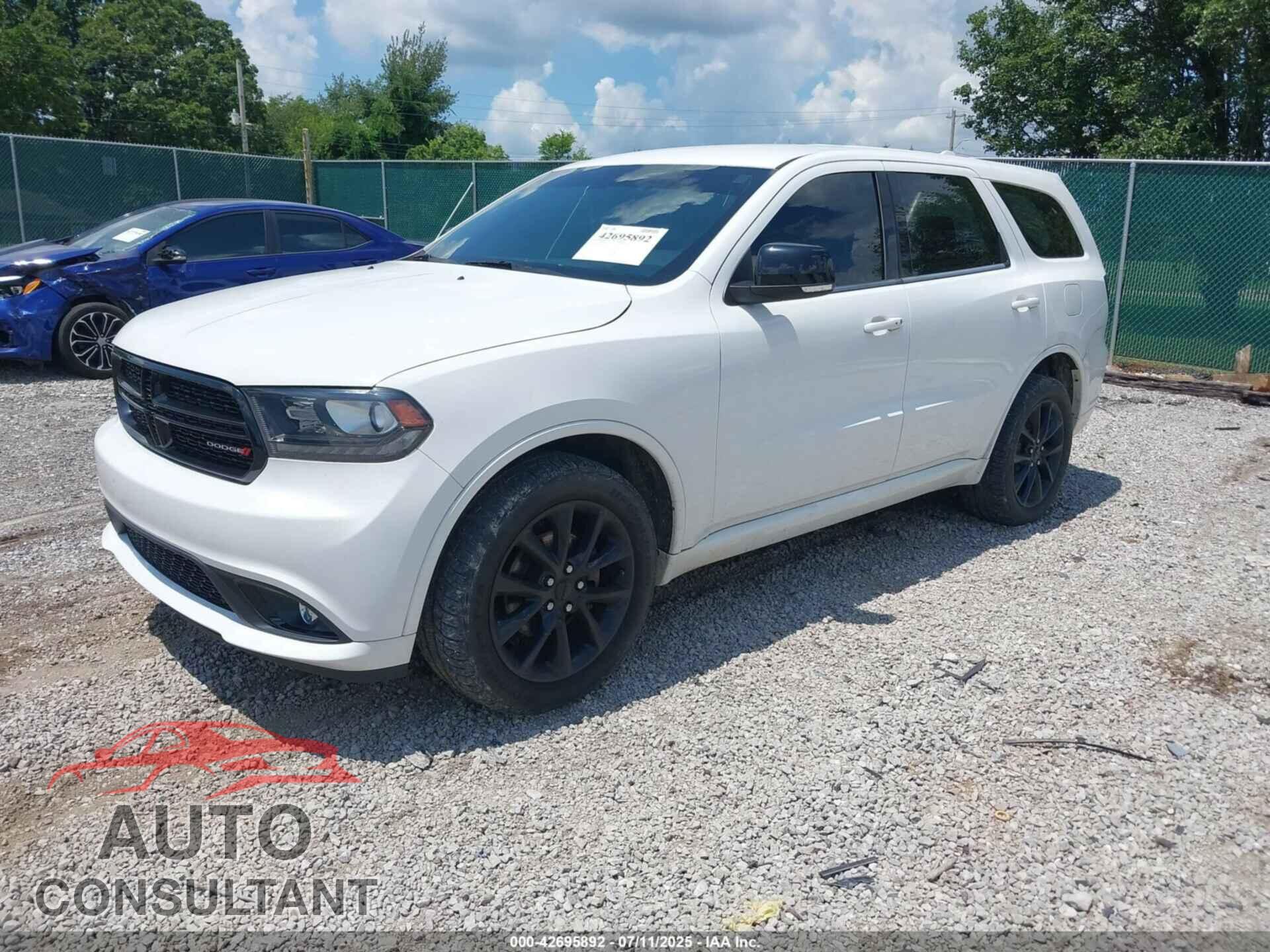 DODGE DURANGO 2017 - 1C4RDJDG4HC657290