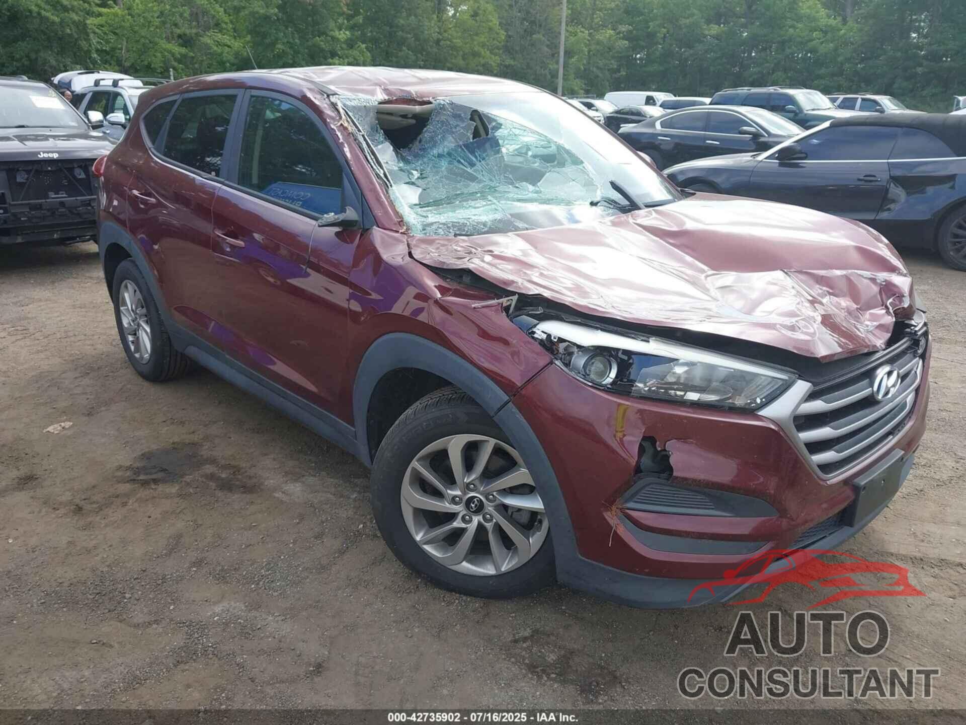 HYUNDAI TUCSON 2018 - KM8J23A48JU611675