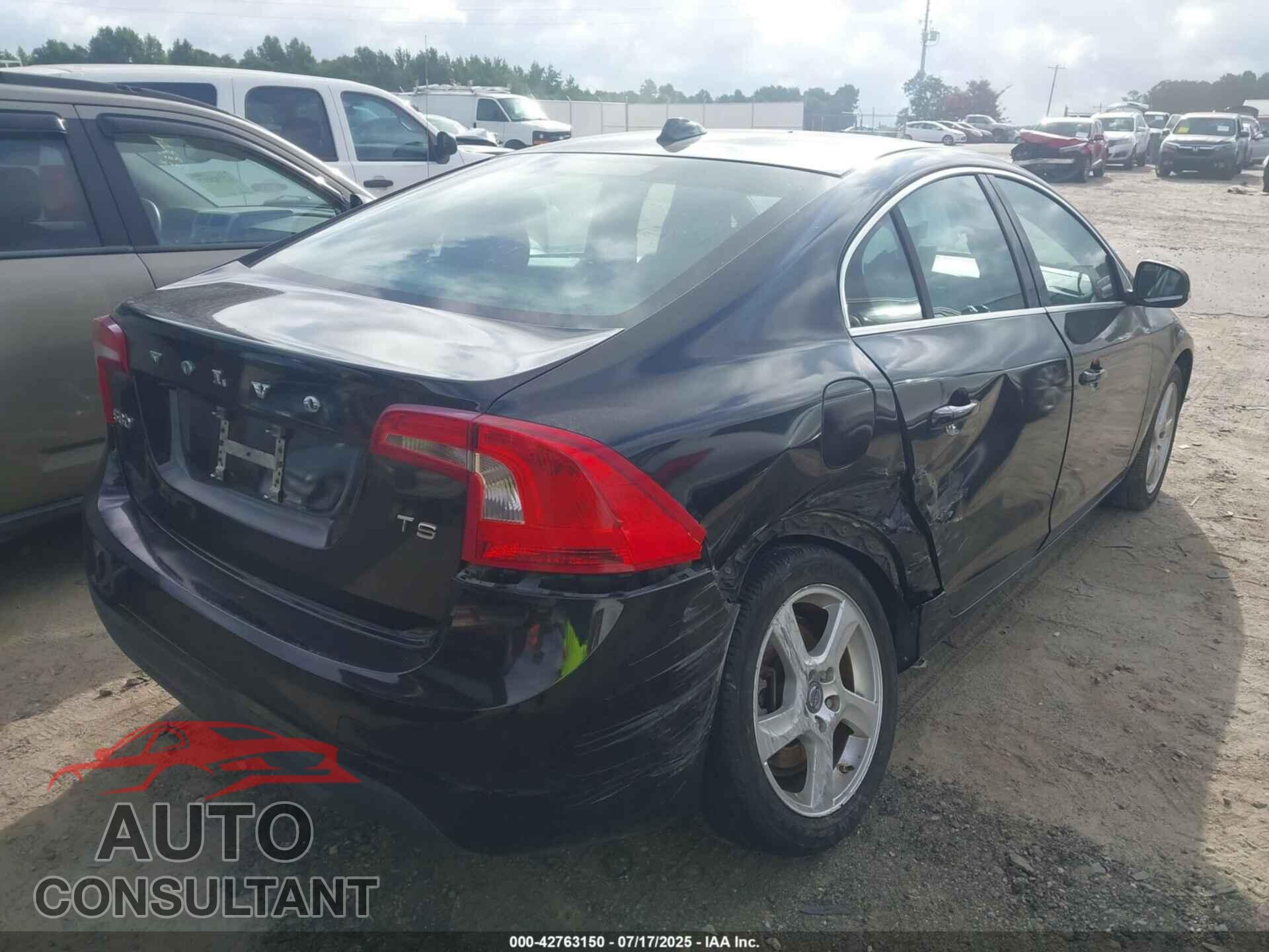 VOLVO S60 2012 - YV1622FS7C2104075