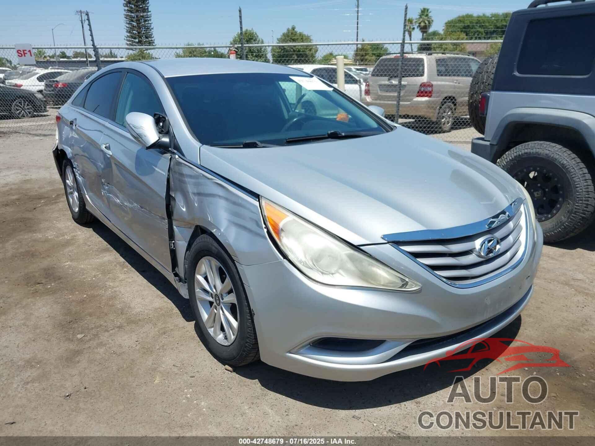HYUNDAI SONATA 2013 - 5NPEB4AC0DH744190