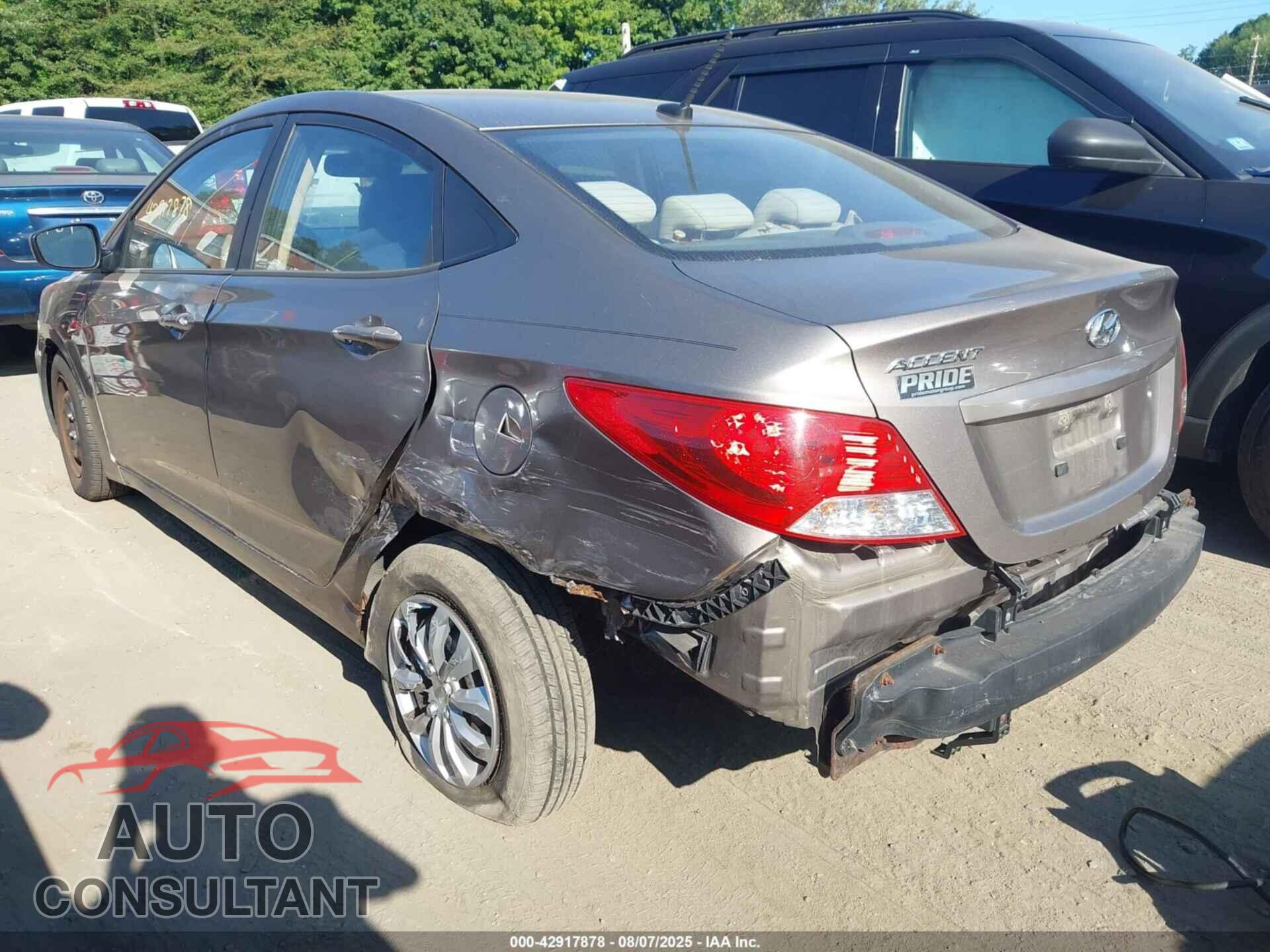 HYUNDAI ACCENT 2013 - KMHCT4AE3DU343627