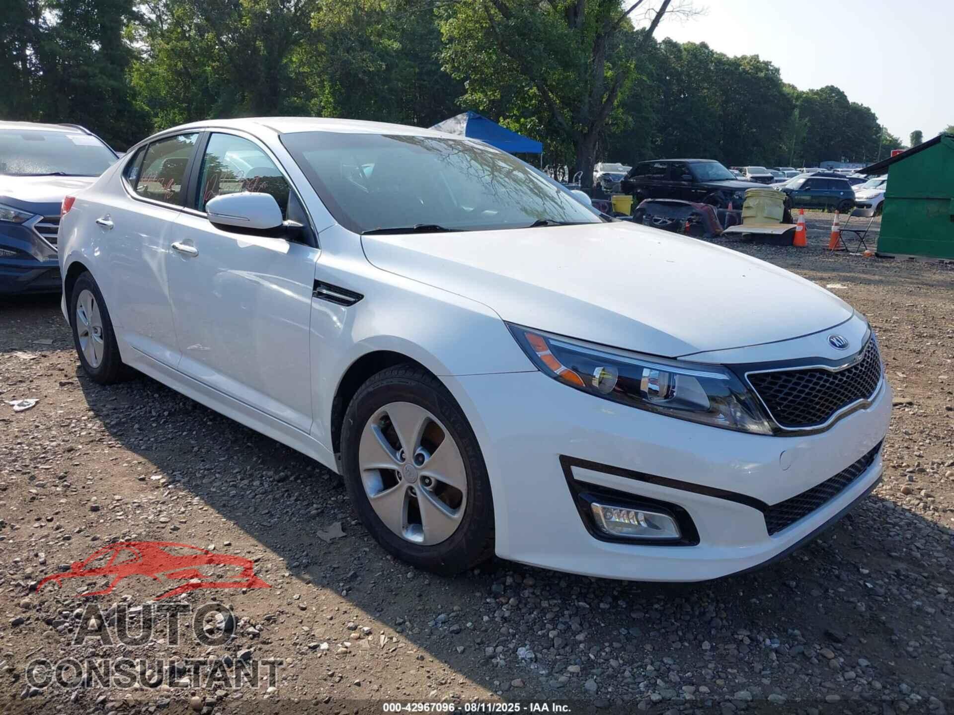 KIA OPTIMA 2015 - KNAGM4A72F5643609