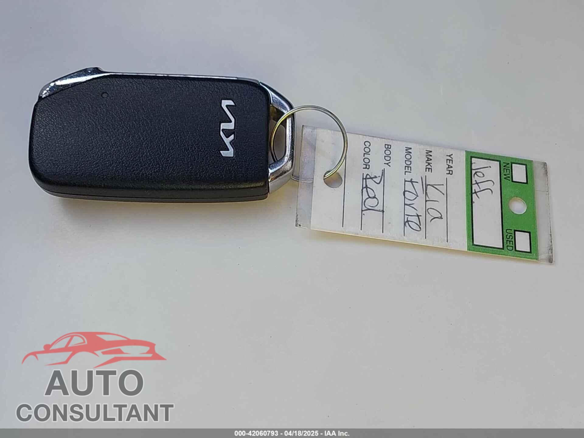 KIA FORTE 2022 - 3KPF44AC0NE458084