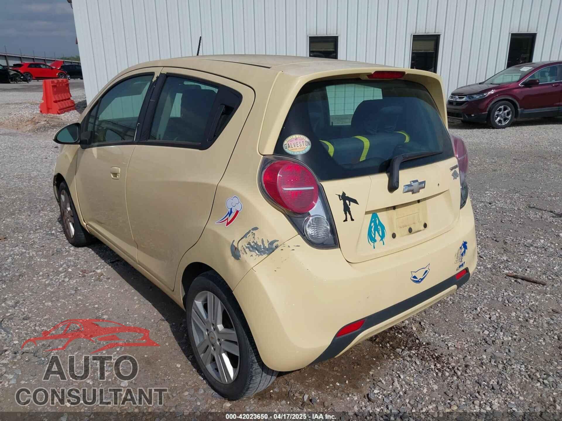 CHEVROLET SPARK 2013 - KL8CD6S97DC543715