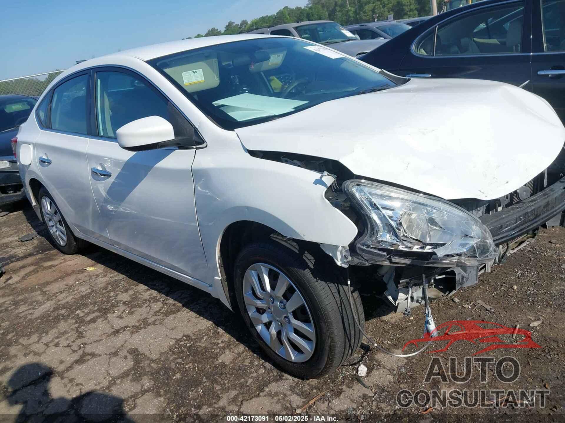 NISSAN SENTRA 2014 - 3N1AB7AP6EY290828