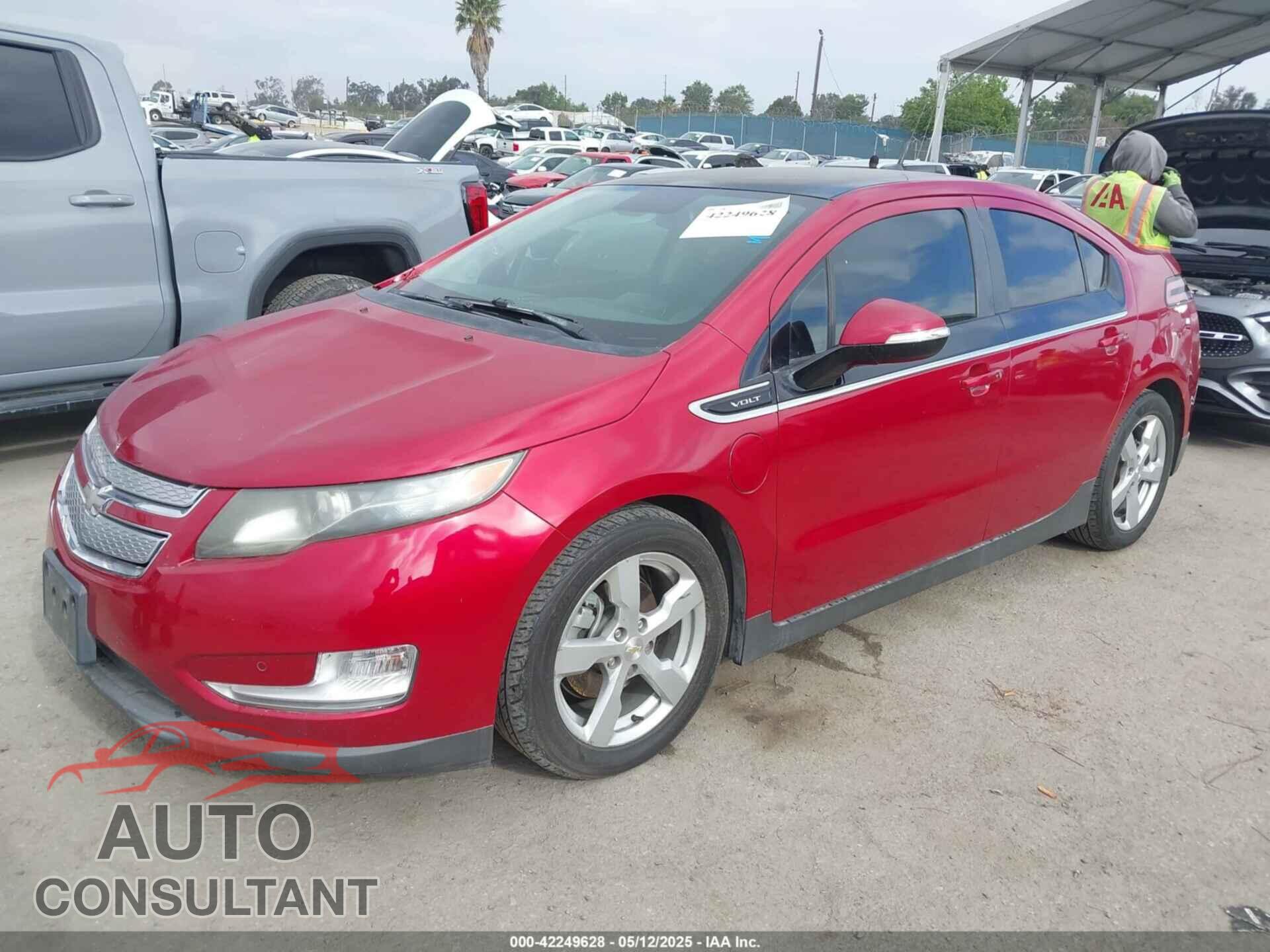 CHEVROLET VOLT 2012 - 1G1RD6E49CU100792