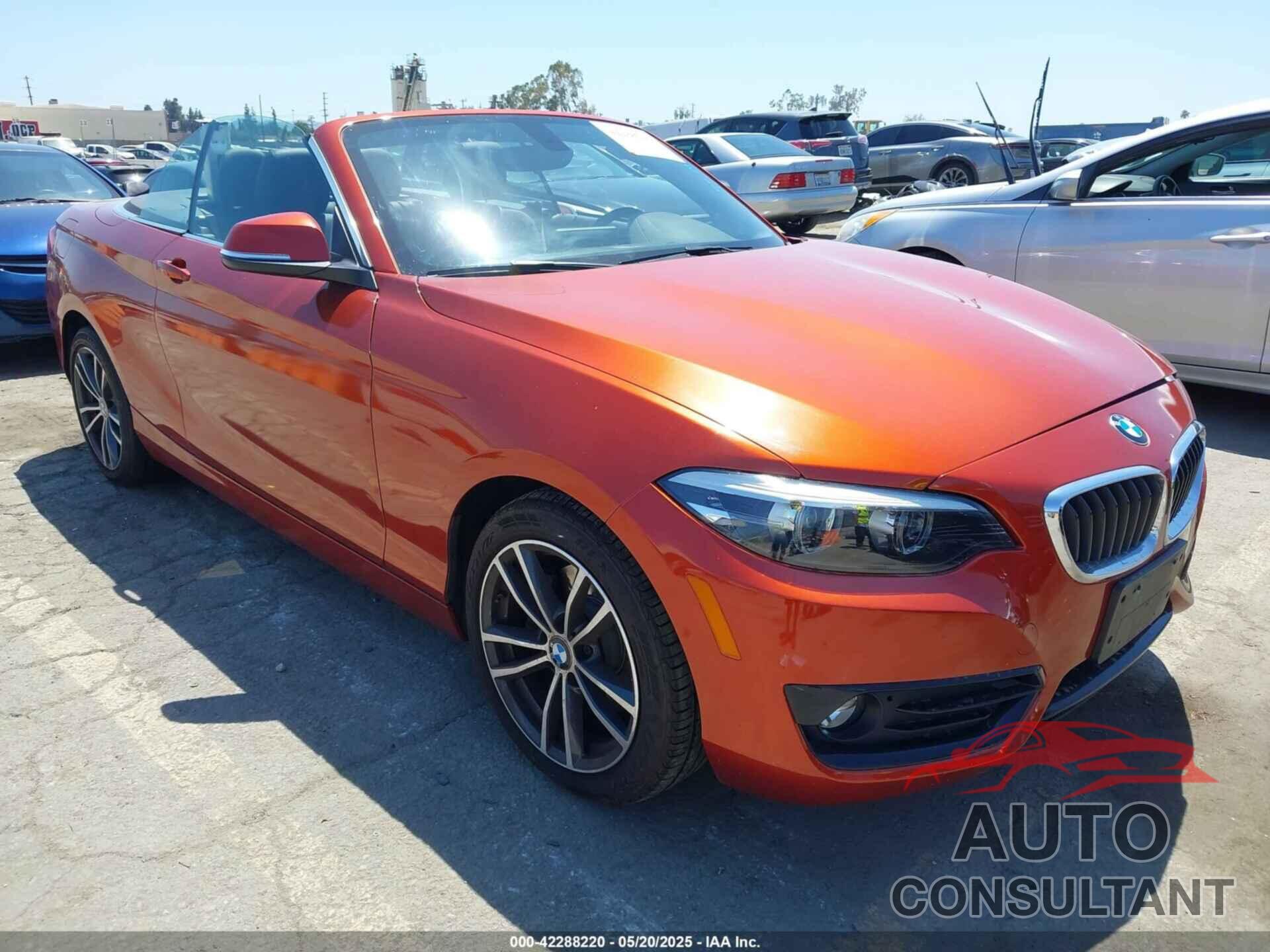BMW 230I 2018 - WBA2M7C52JVA97560