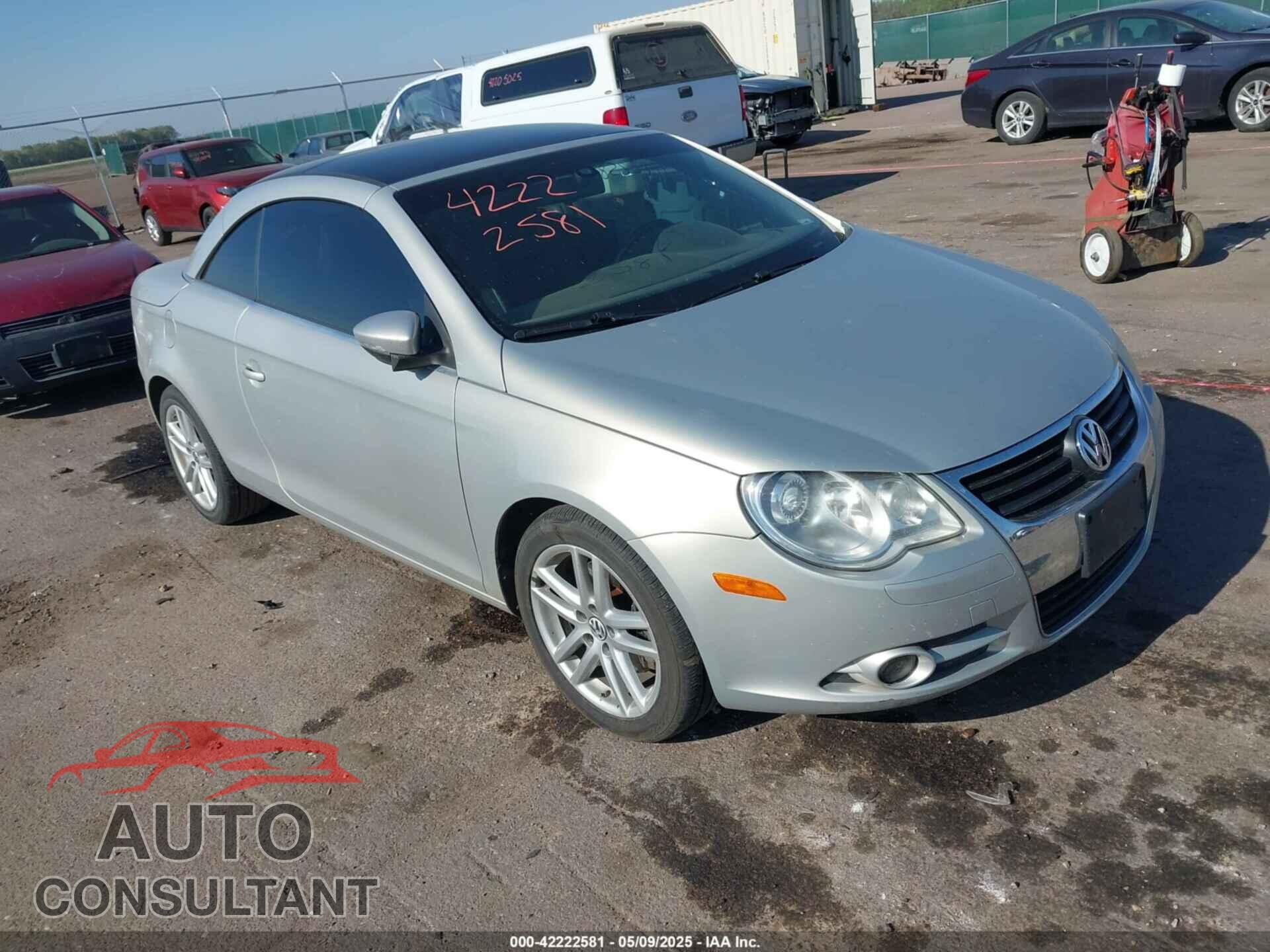 VOLKSWAGEN EOS 2009 - WVWFA71F09V013768