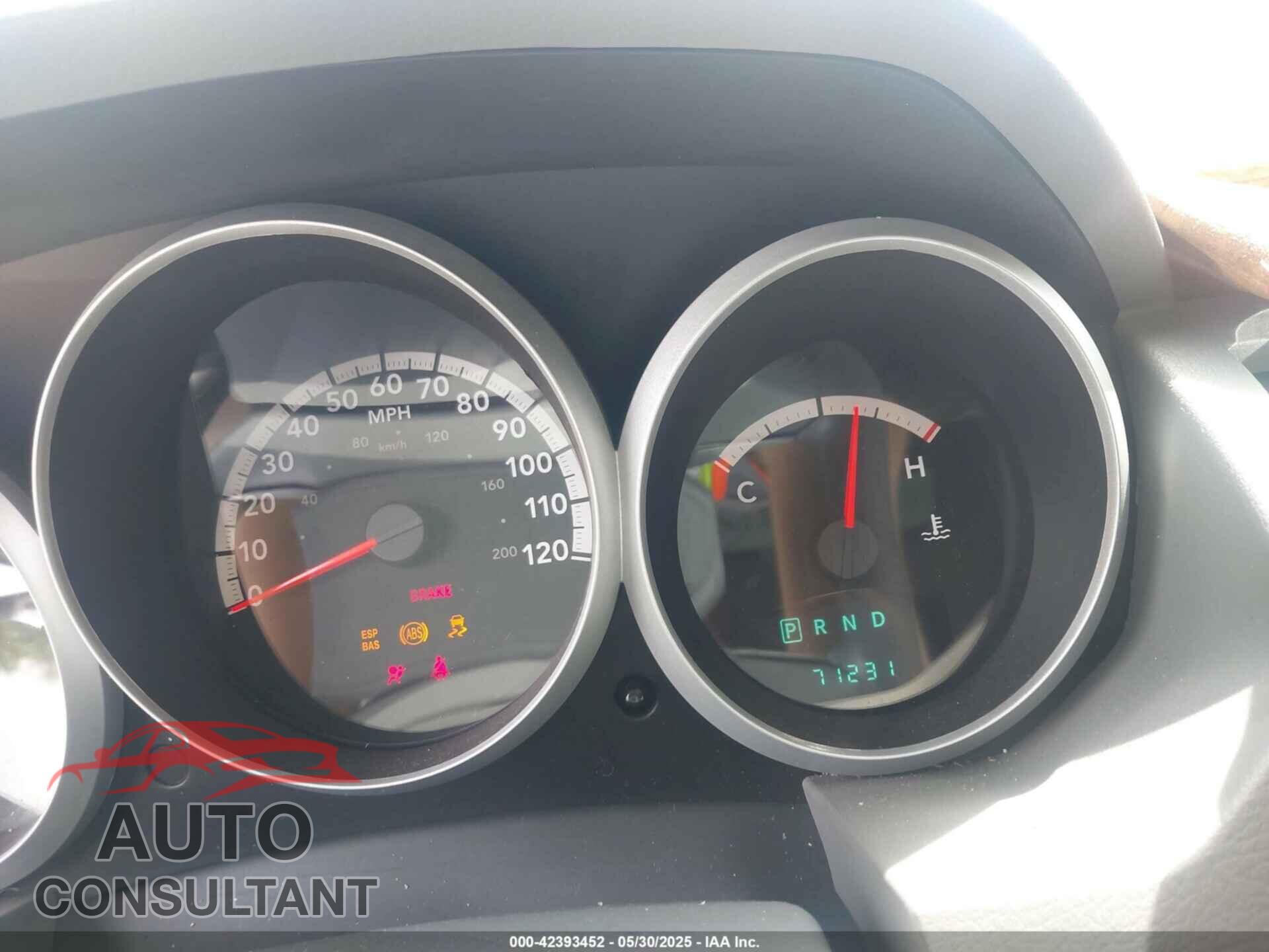 DODGE GRAND CARAVAN 2010 - 2D4RN4DE6AR172789