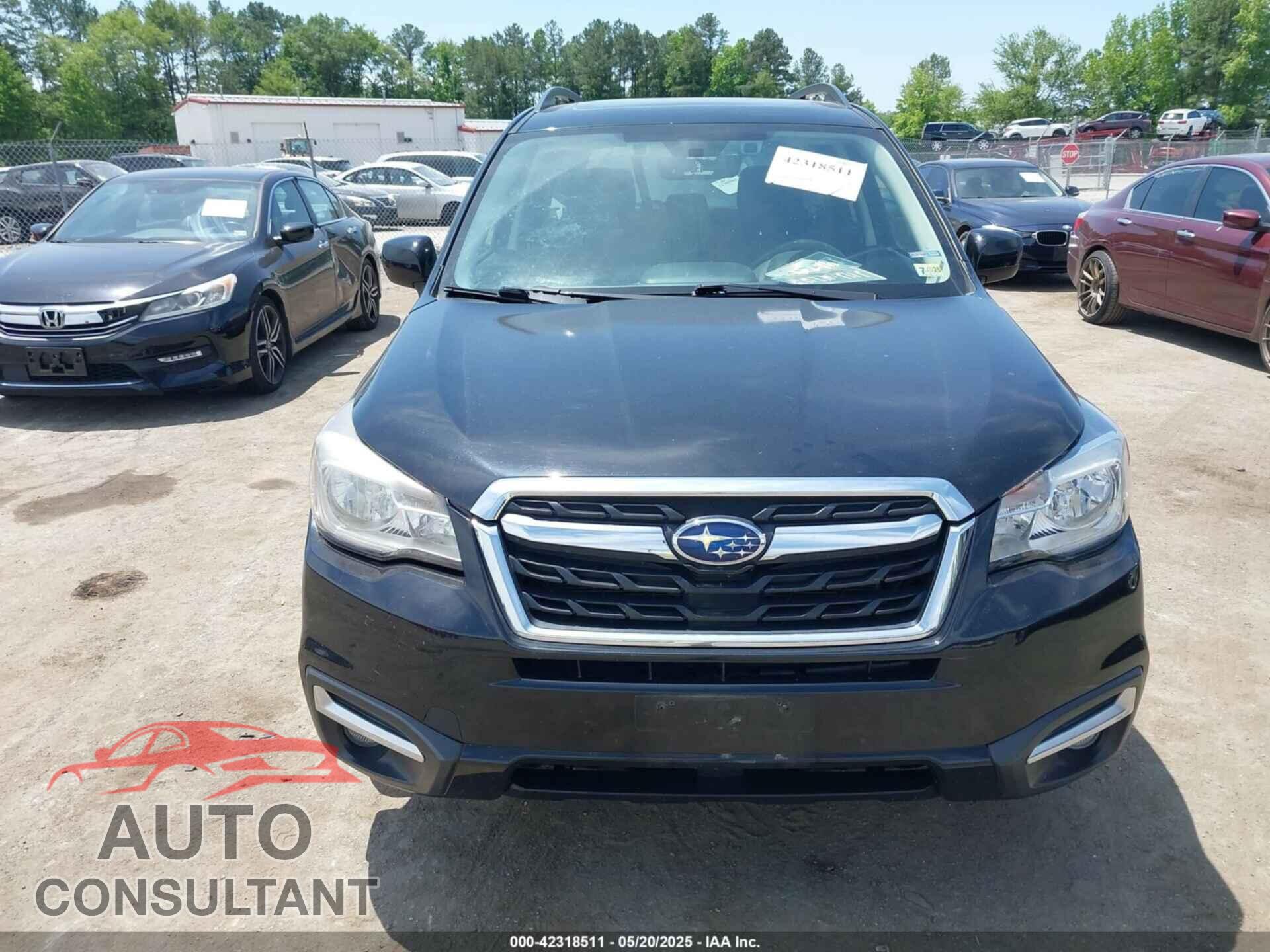 SUBARU FORESTER 2017 - JF2SJAGC7HH464459