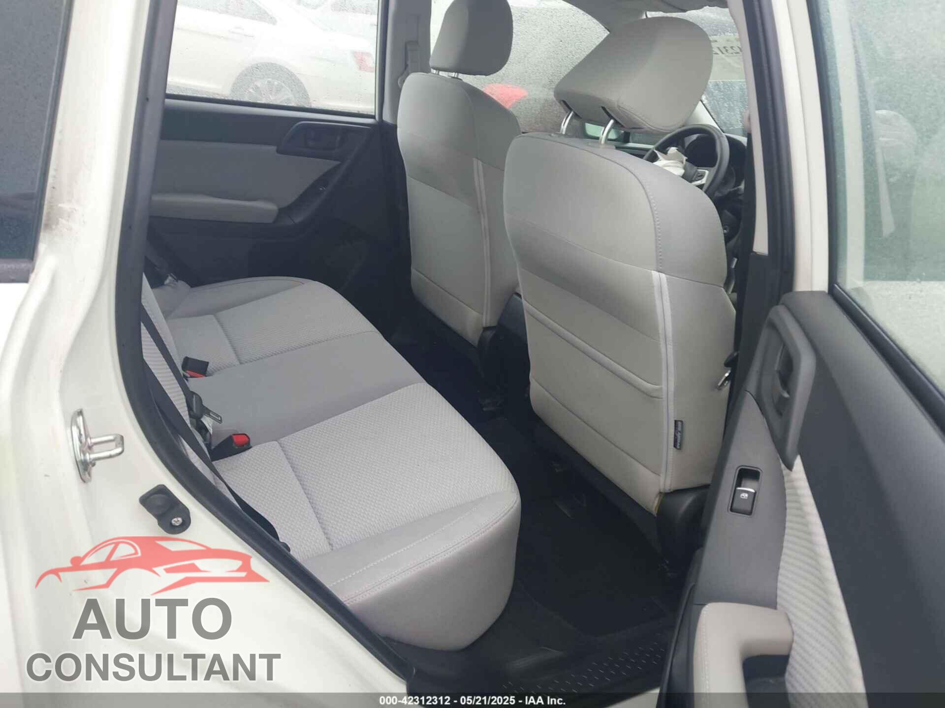 SUBARU FORESTER 2017 - JF2SJABC8HH416833