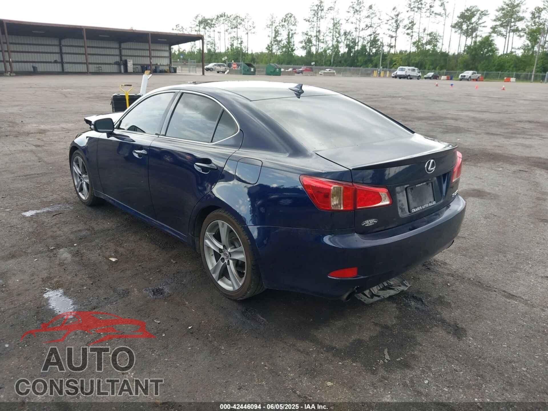 LEXUS IS 250 2012 - JTHBF5C29C5174172