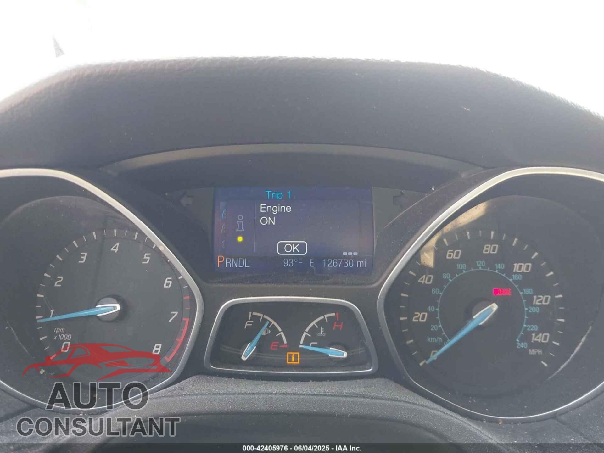 FORD FOCUS 2013 - 1FADP3F27DL350923