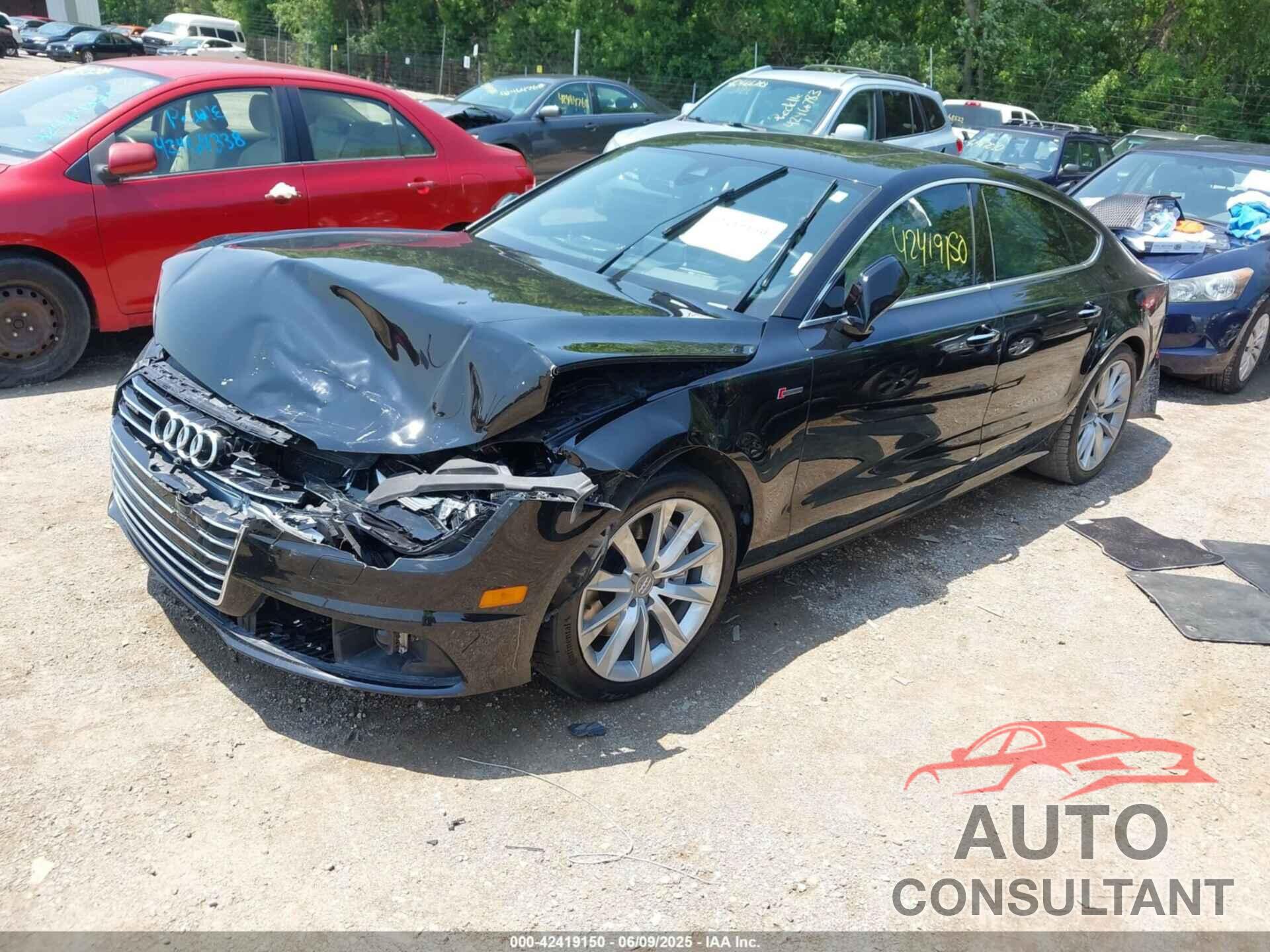 AUDI A7 2016 - WAU2GAFC5GN023263