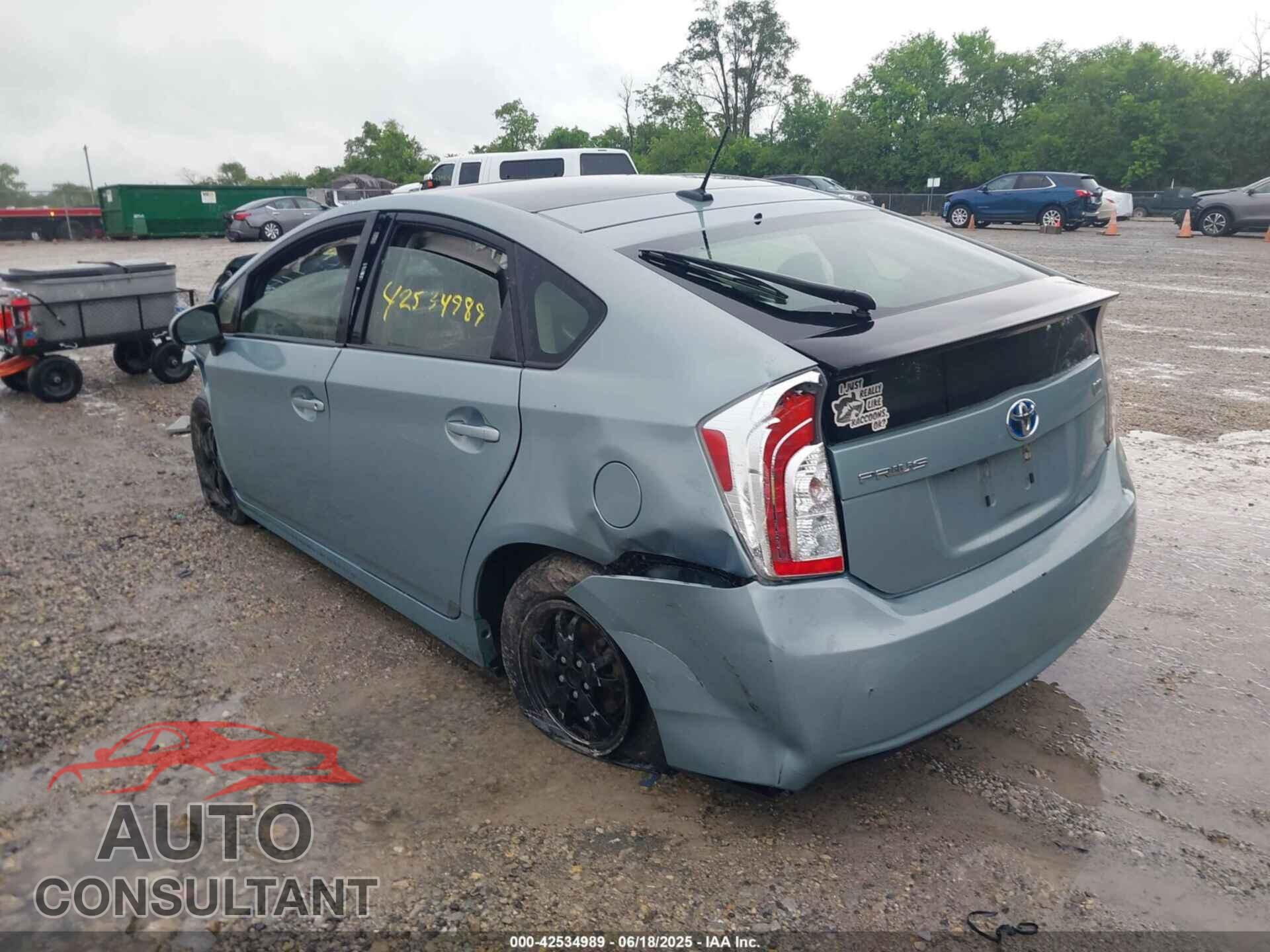 TOYOTA PRIUS 2013 - JTDKN3DU3D5573444