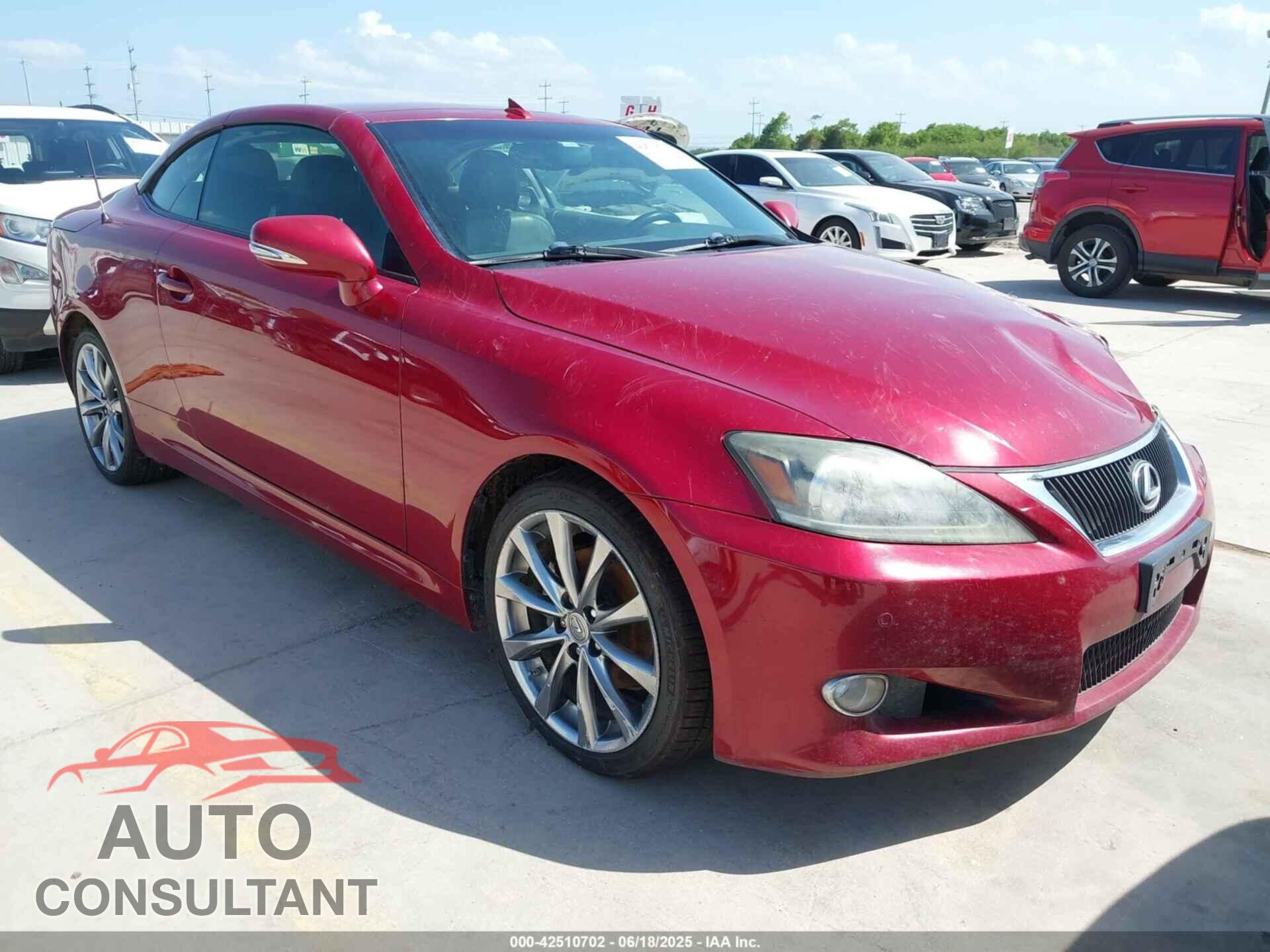 LEXUS IS 250C 2014 - JTHFF2C27E2531692