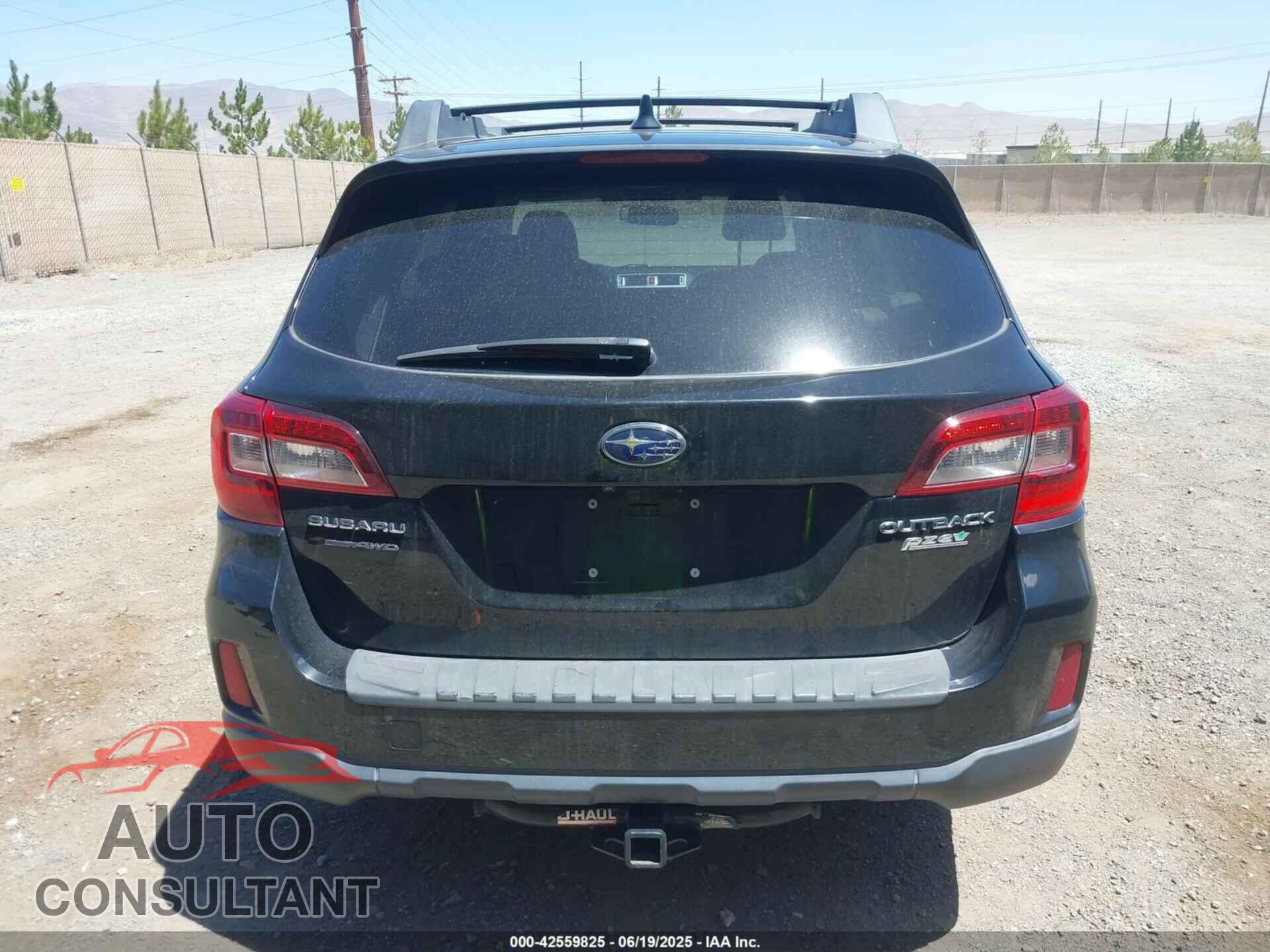 SUBARU OUTBACK 2016 - 4S4BSANC8G3318089