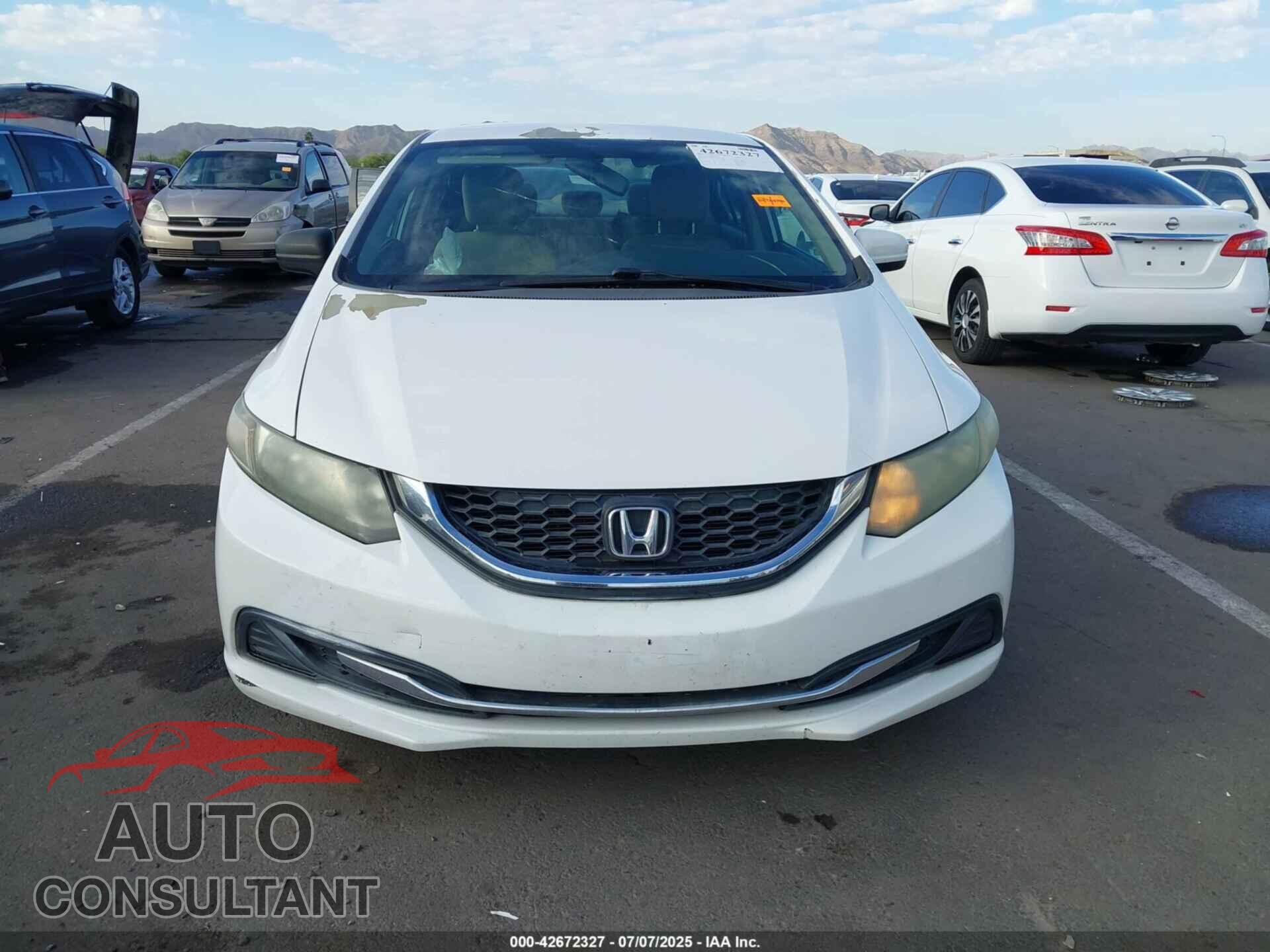 HONDA CIVIC 2015 - 2HGFB2F51FH551885