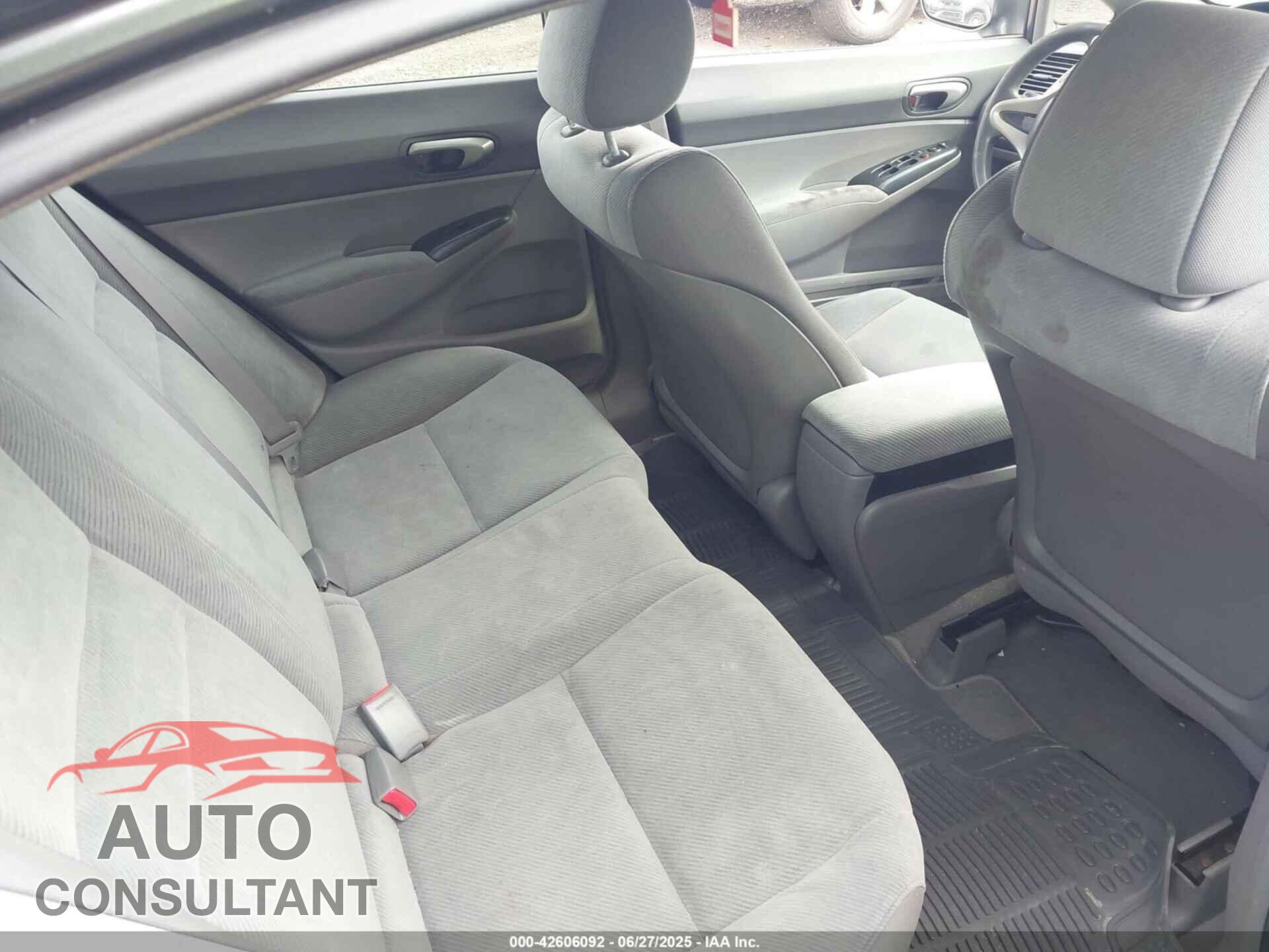 HONDA CIVIC 2009 - 19XFA16599E021787